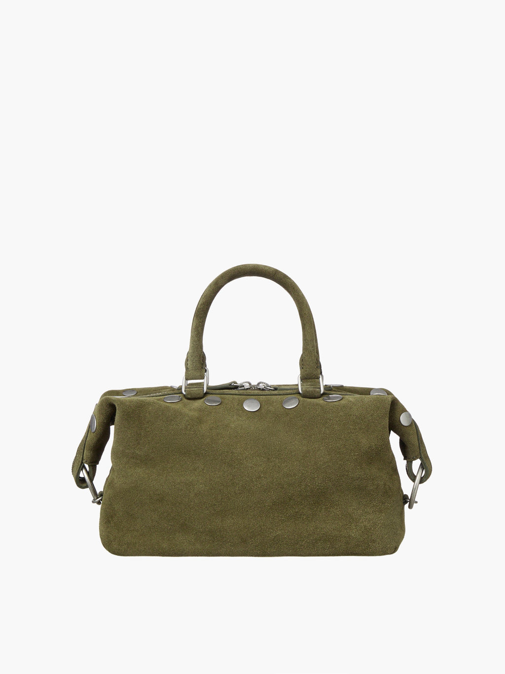 Marge Sherwood - Dumpling Stud Mini (Dark Olive Suede) product image 4 | TRAB K-Fashion Australia