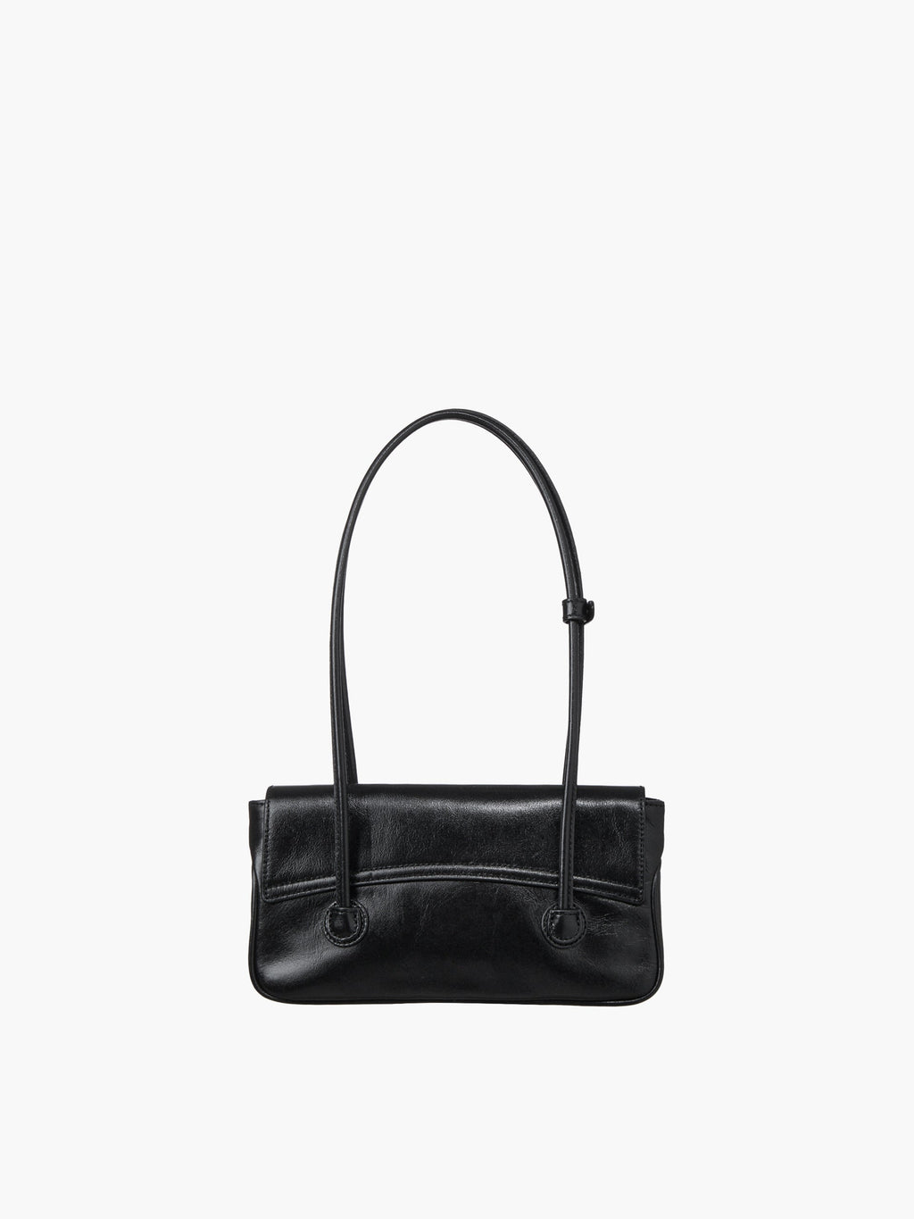 Marge Sherwood - Flap Small (Black Glossy Plain) product image 2 | TRAB K-Fashion Australia