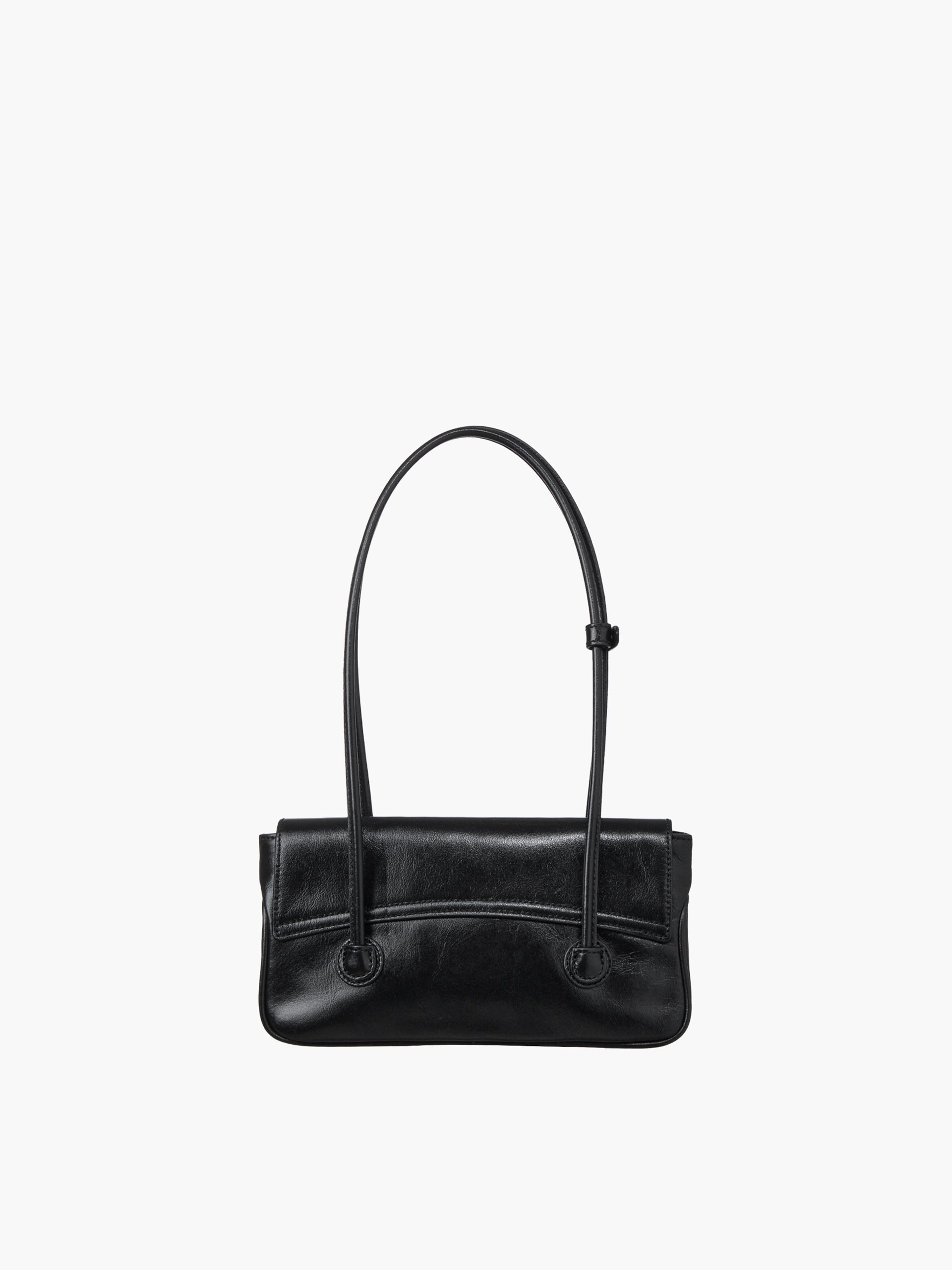 Marge Sherwood - Flap Small (Black Glossy Plain) product image 2 | TRAB K-Fashion Australia