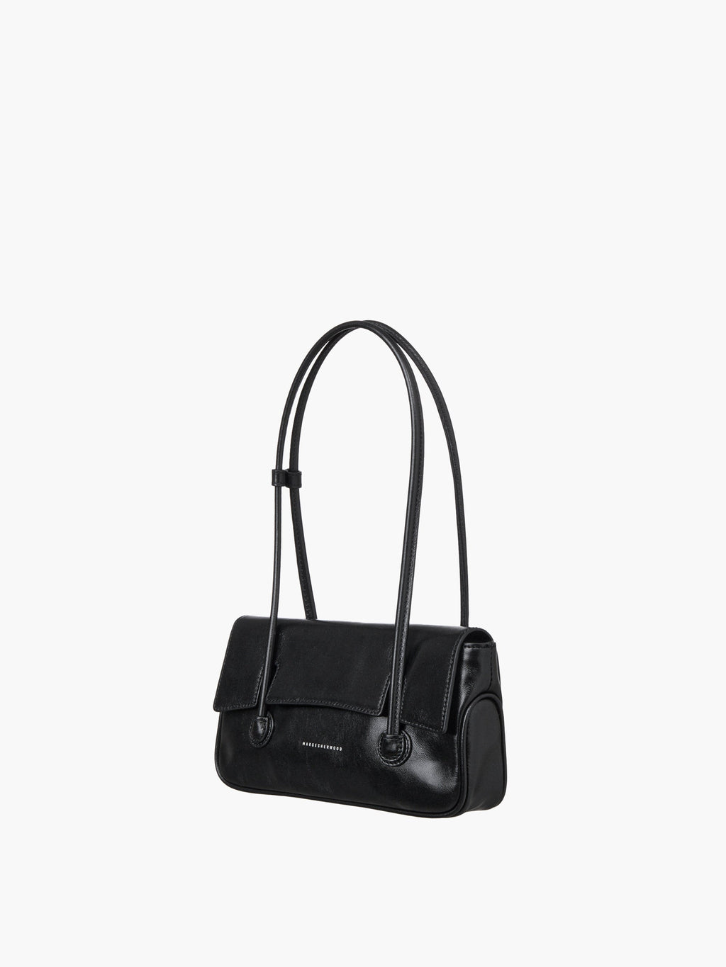 Marge Sherwood - Flap Small (Black Glossy Plain) product image 3 | TRAB K-Fashion Australia