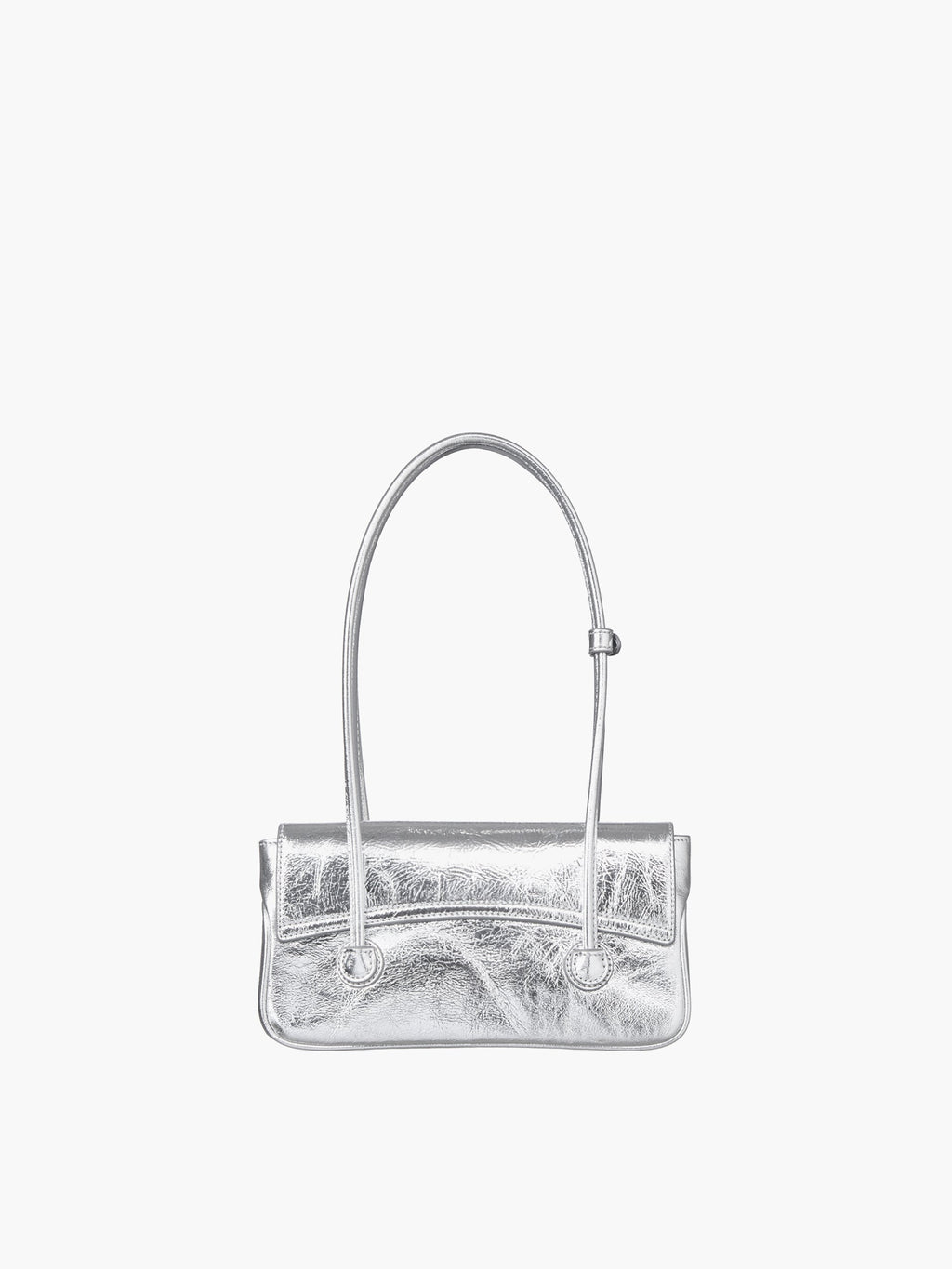Marge Sherwood - Flap Small (Silver Crinkle) product image 2 | TRAB K-Fashion Australia