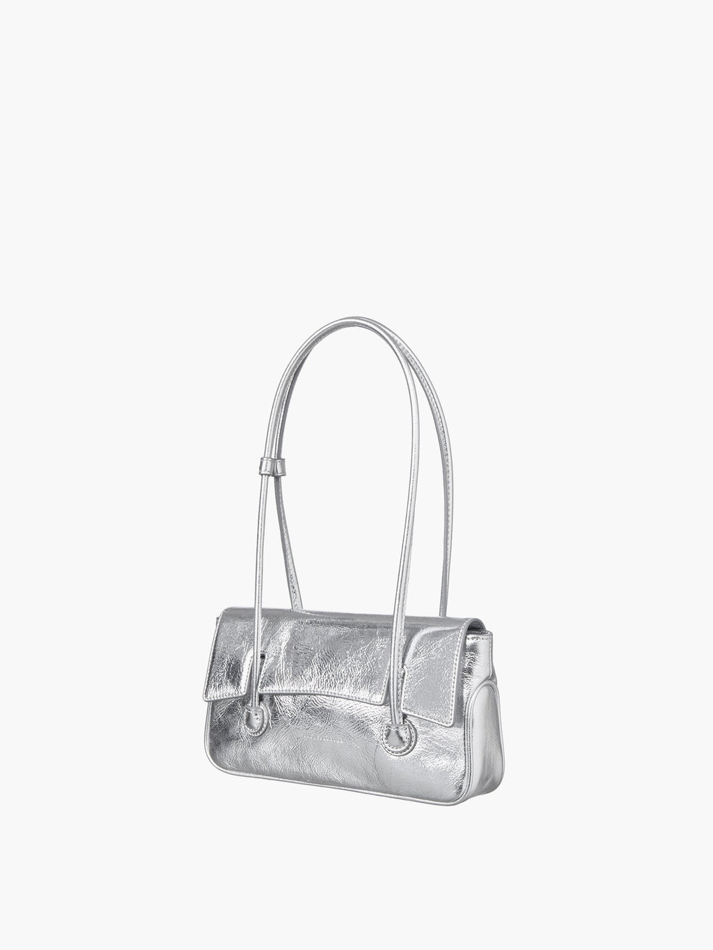 Marge Sherwood - Flap Small (Silver Crinkle) product image 3 | TRAB K-Fashion Australia