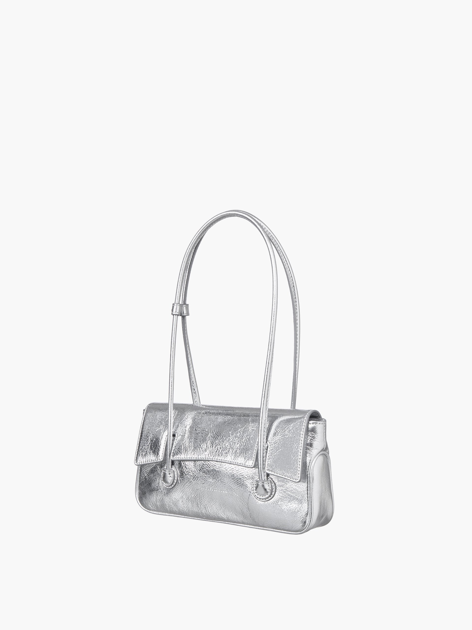 Marge Sherwood - Flap Small (Silver Crinkle) product image 3 | TRAB K-Fashion Australia