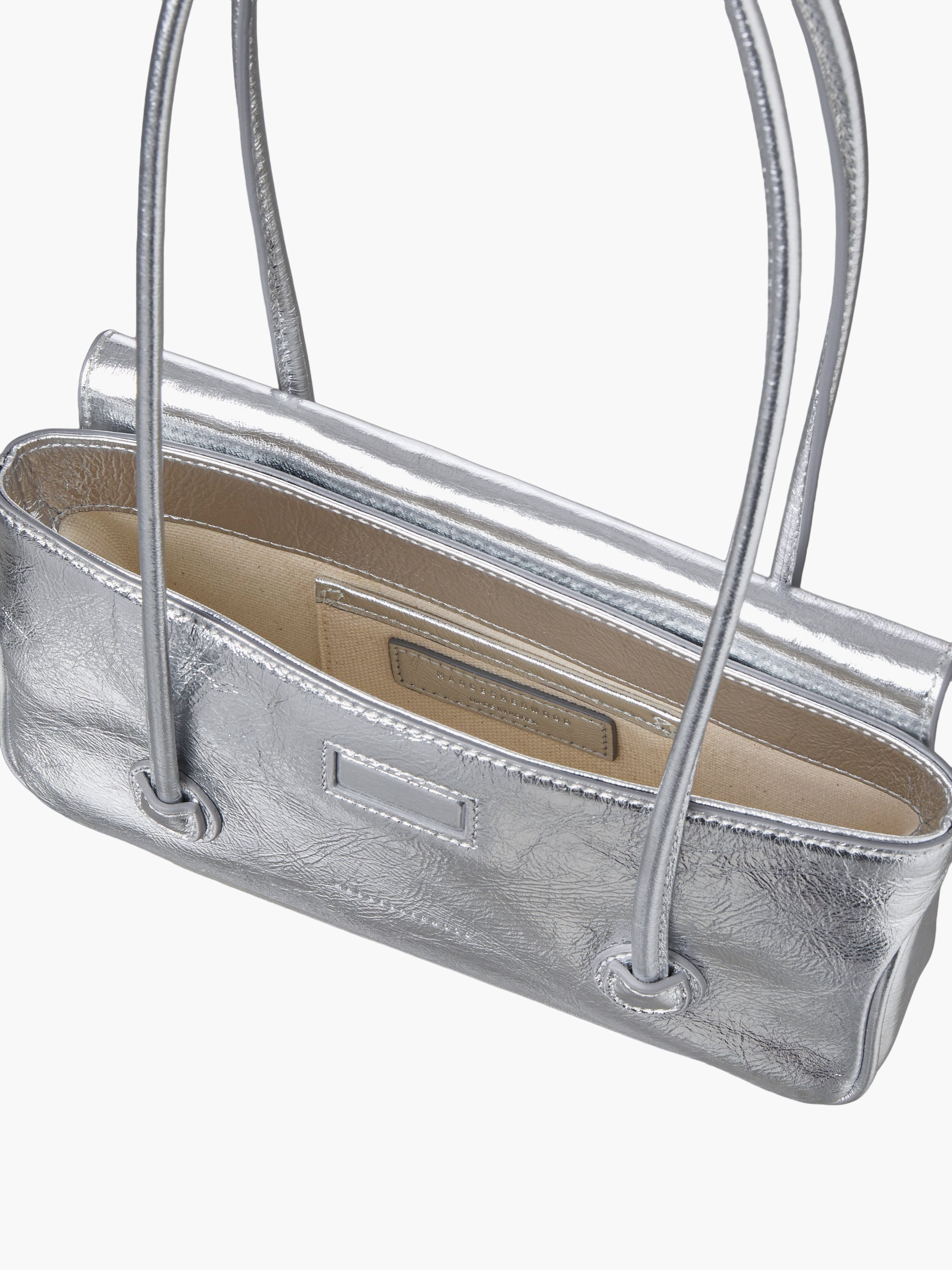 Marge Sherwood - Flap Small (Silver Crinkle) product image 4 | TRAB K-Fashion Australia