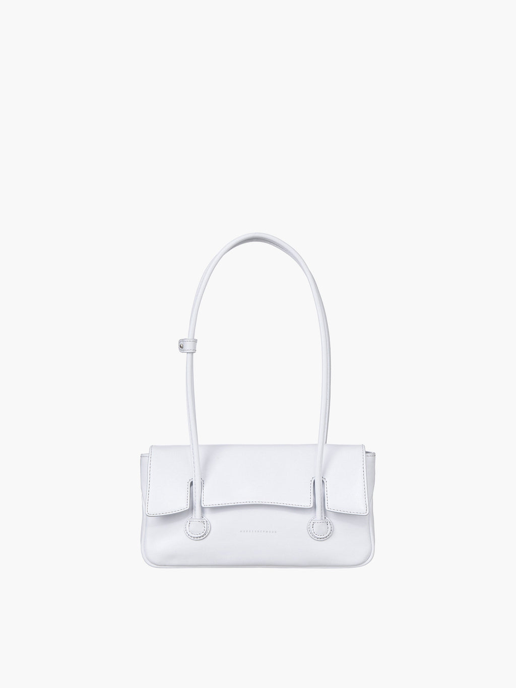 Marge Sherwood - Flap Small (White Glossy Plain) product image 1 | TRAB K-Fashion Australia