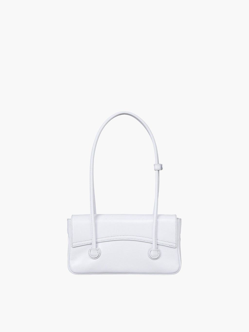 Marge Sherwood - Flap Small (White Glossy Plain) product image 2 | TRAB K-Fashion Australia