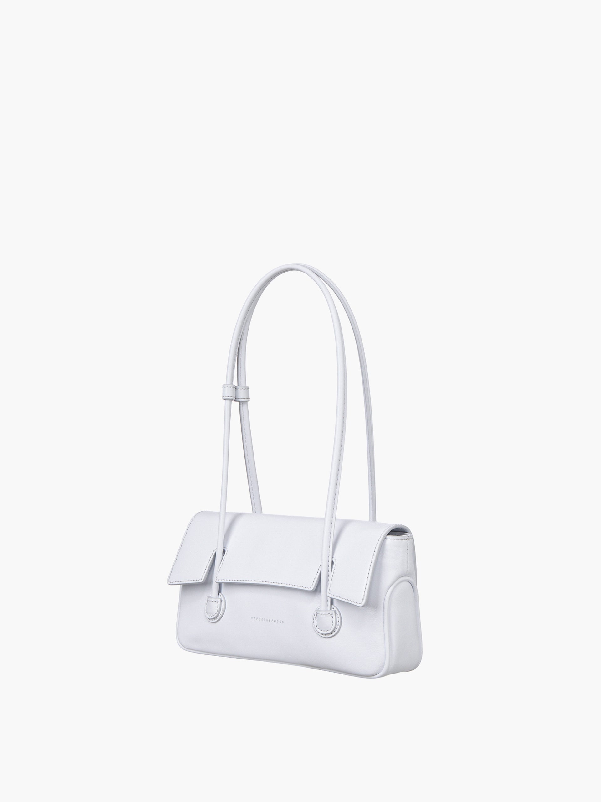 Marge Sherwood - Flap Small (White Glossy Plain) product image 3 | TRAB K-Fashion Australia