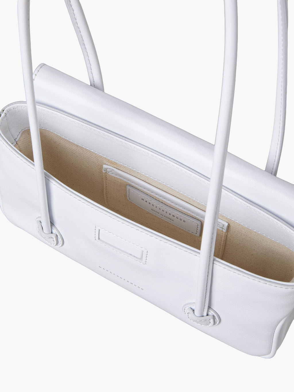 Marge Sherwood - Flap Small (White Glossy Plain) product image 4 | TRAB K-Fashion Australia