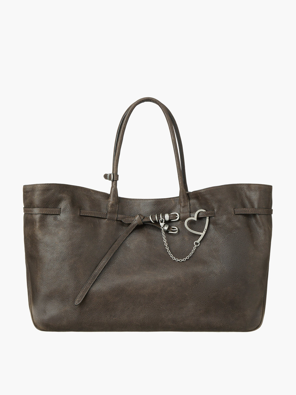 Marge Sherwood - Grandma Used Bag Xl (Washed Brown Embossed Pull-Up) product image 1 | TRAB K-Fashion Australia
