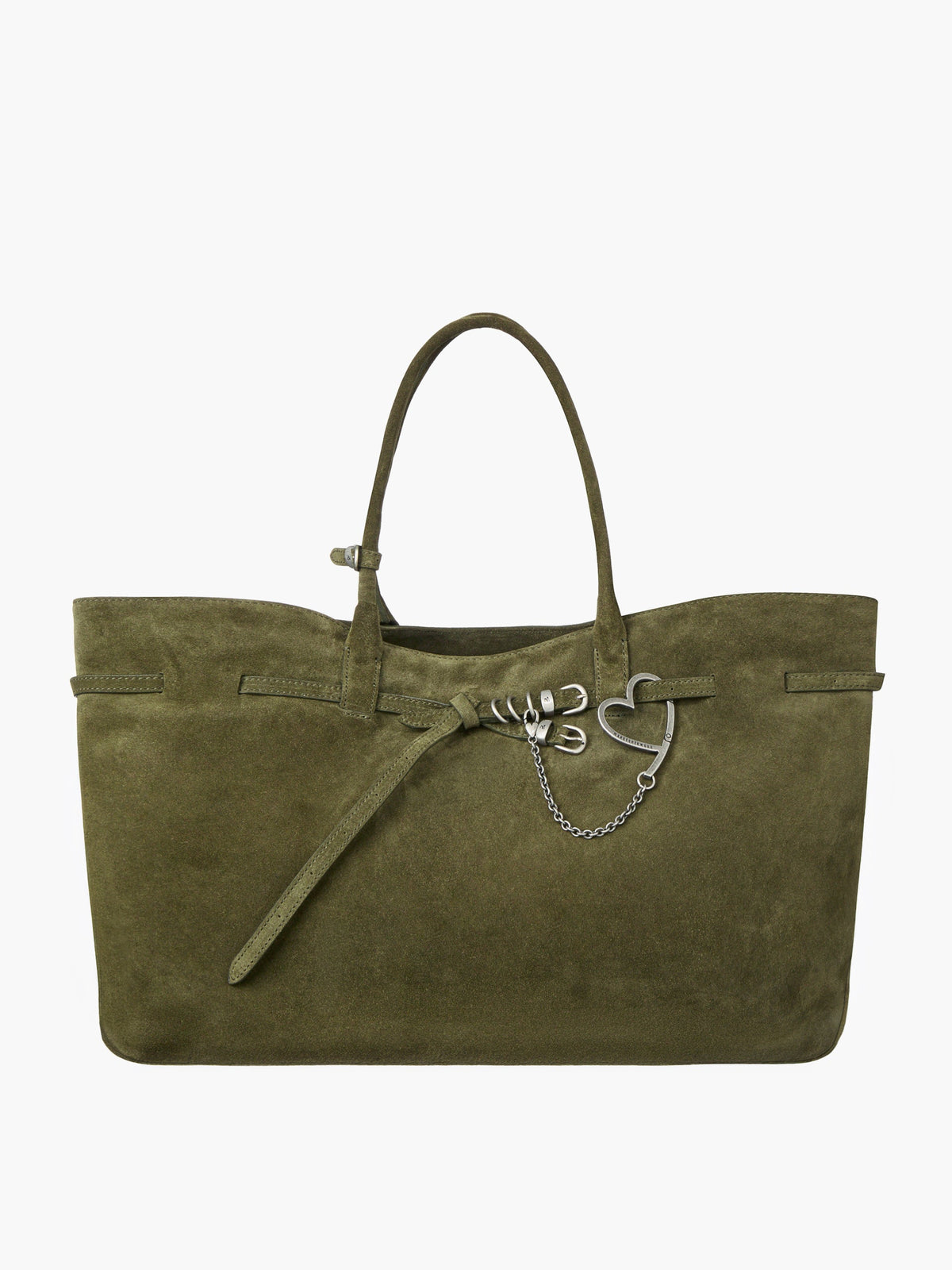Marge Sherwood - Grandma Used Bag Xl (Dark Olive Suede) product image 1 | TRAB K-Fashion Australia