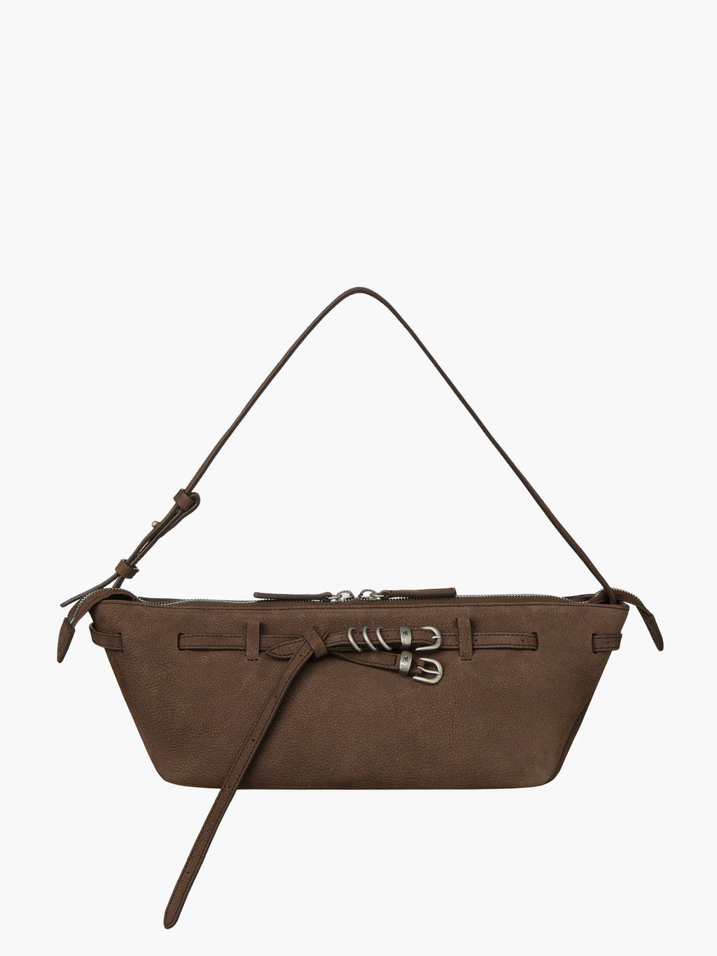 Marge Sherwood - Grandma Used Sling Bag (Milk Brown Nubuck) product image 1 | TRAB K-Fashion Australia
