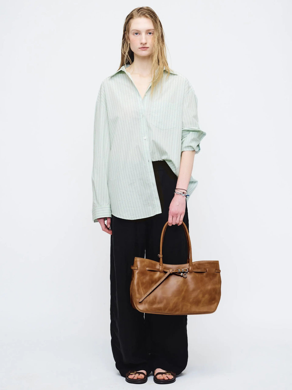 Marge Sherwood - Grandma Used Bag Large (Saddle Brown Pull-Up) product image 7 | TRAB K-Fashion Australia