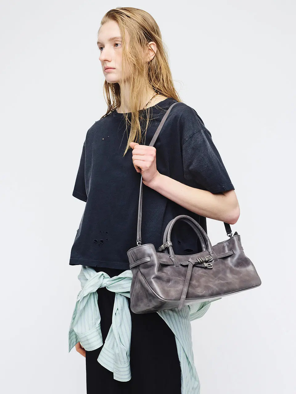 Marge Sherwood - Grandma Used Bag (Mauve Pull-Up) product image 2 | TRAB K-Fashion Australia