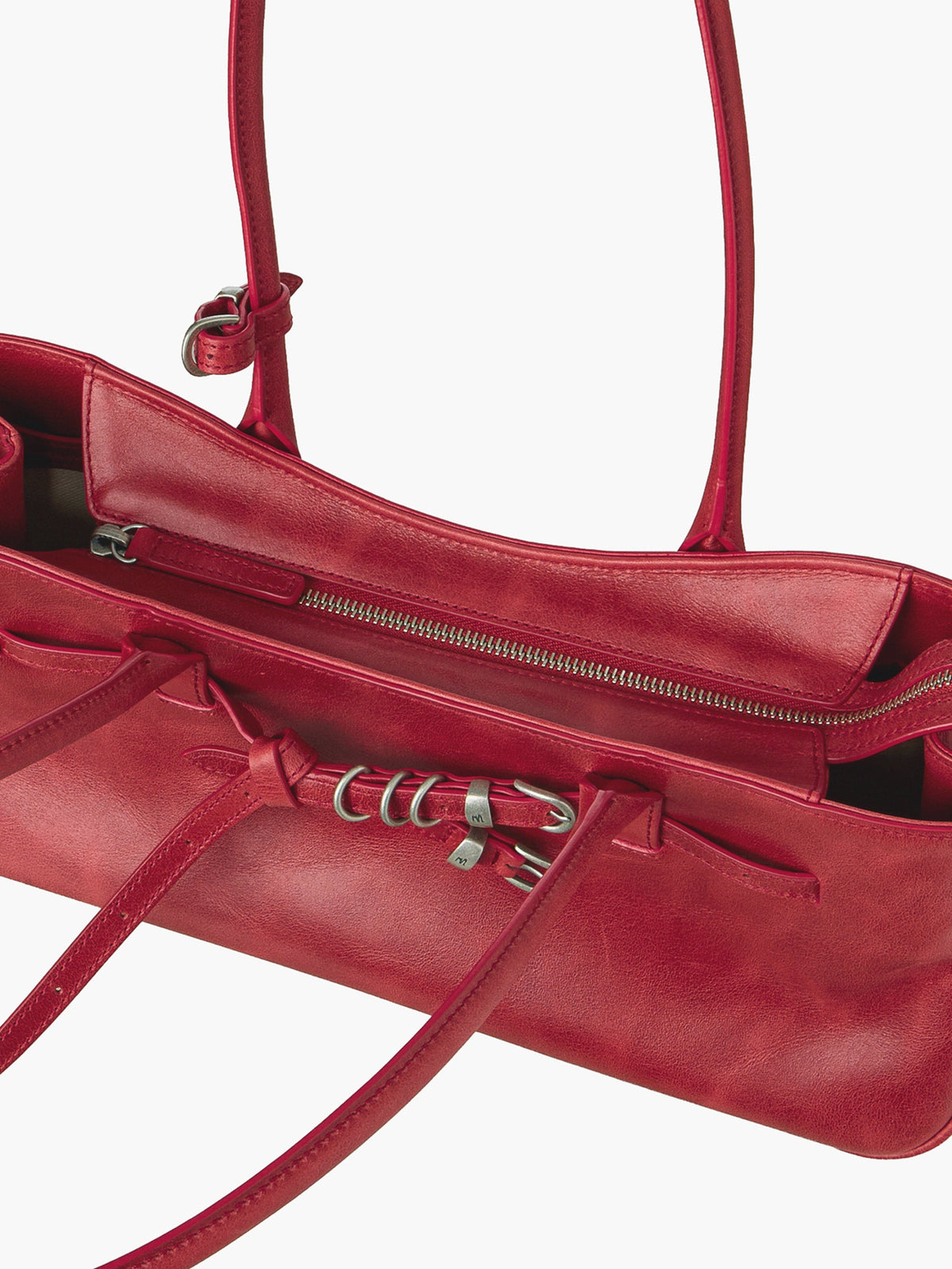 Marge Sherwood - Grandma Used Shoulder Bag (Apple Red Pull-Up) product image 9 | TRAB K-Fashion Australia