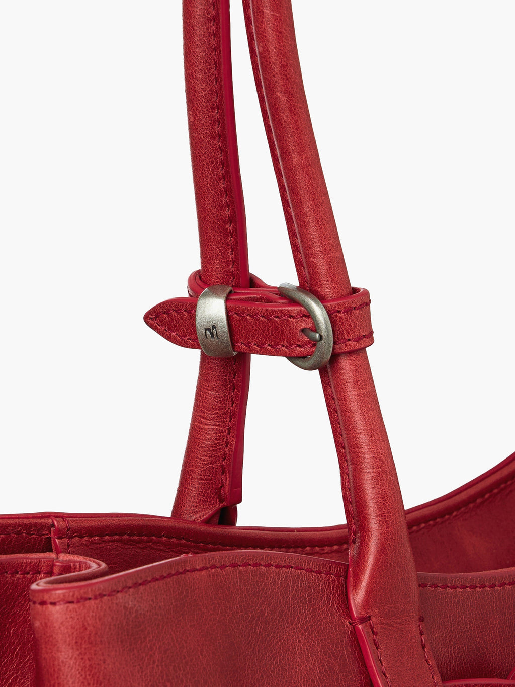 Marge Sherwood - Grandma Used Shoulder Bag (Apple Red Pull-Up) product image 8 | TRAB K-Fashion Australia
