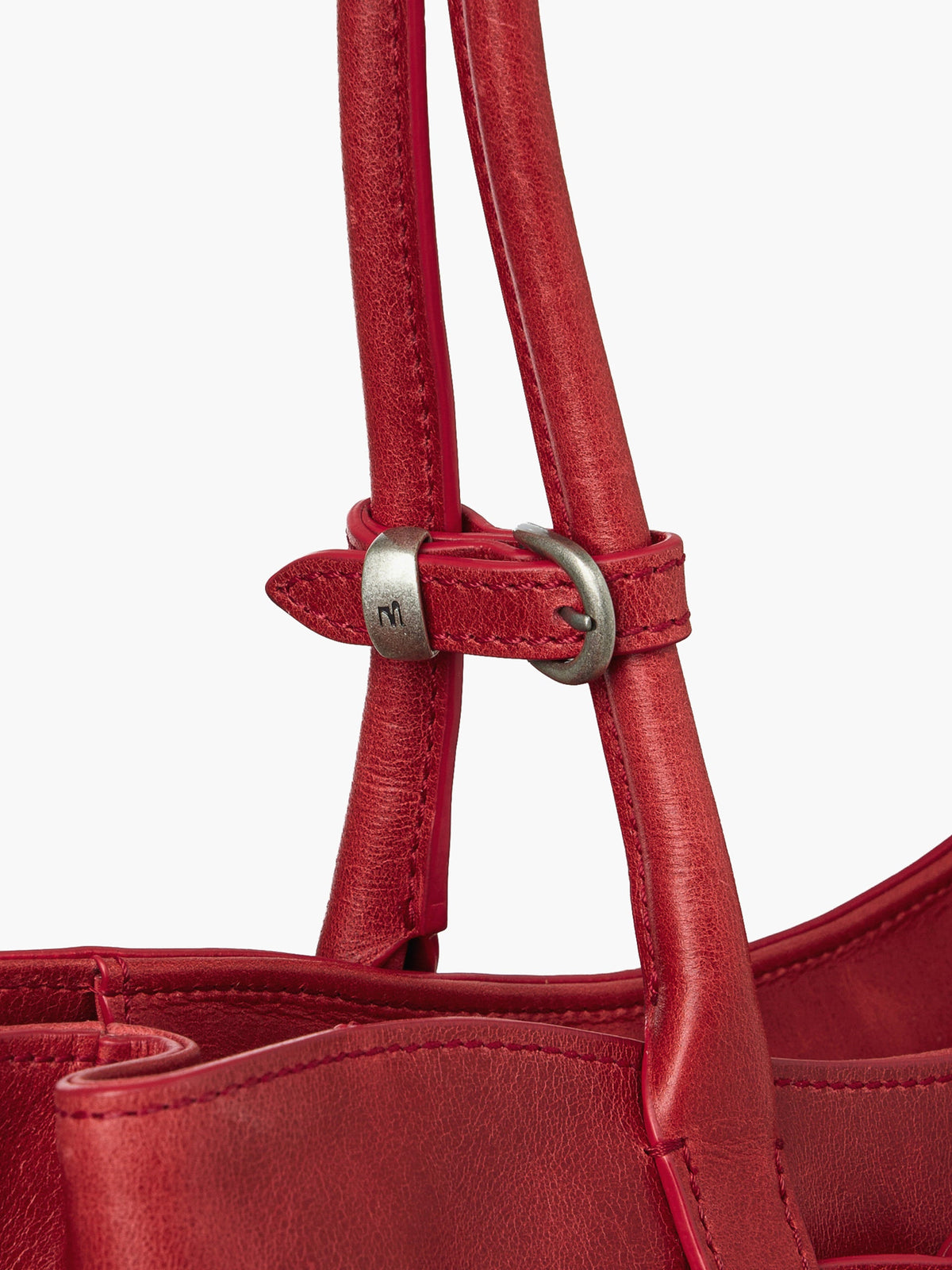 Marge Sherwood - Grandma Used Shoulder Bag (Apple Red Pull-Up) product image 8 | TRAB K-Fashion Australia