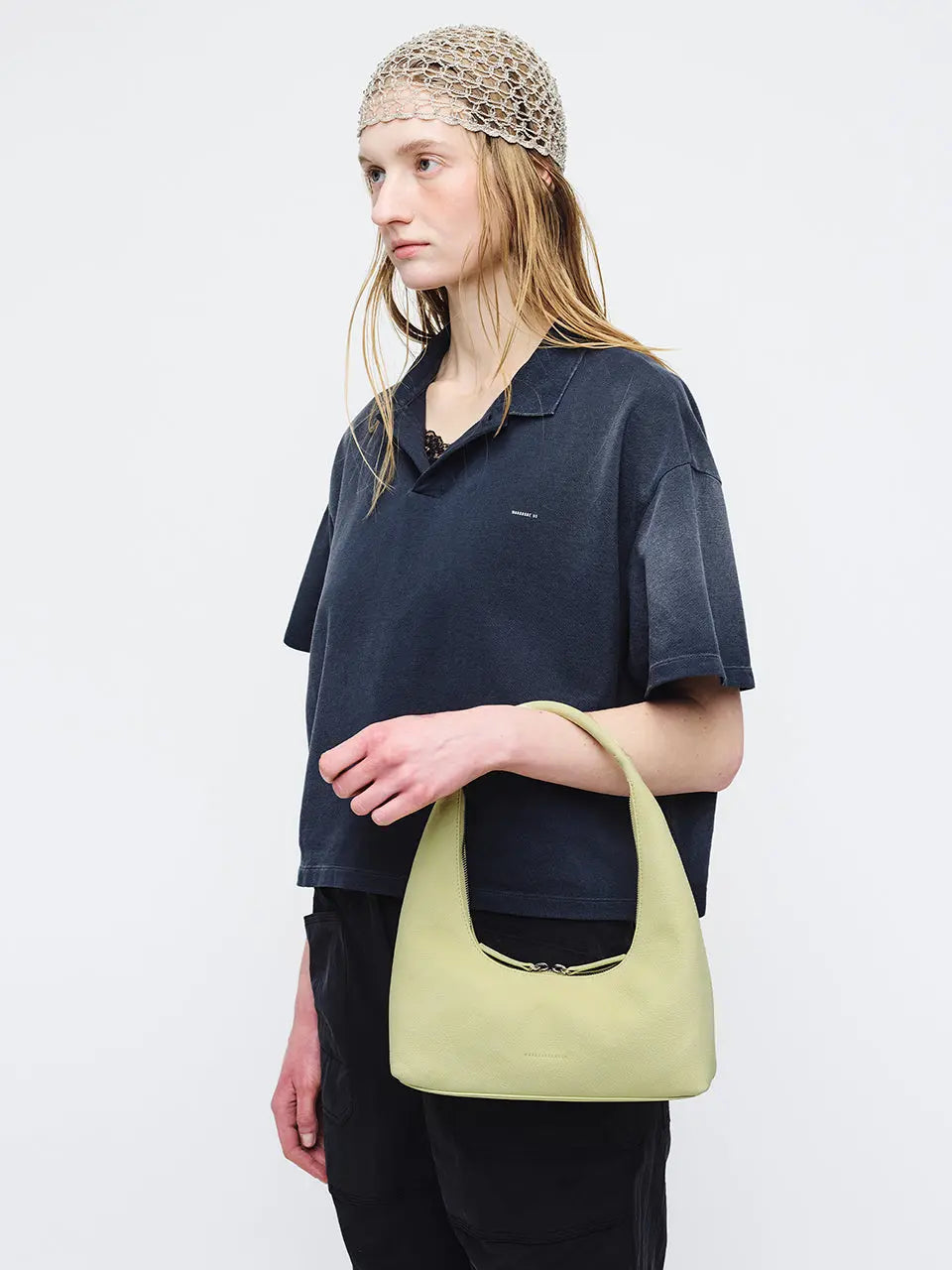 Marge Sherwood - Hobo Shoulder (Avocado Nubuck) product image 2 | TRAB K-Fashion Australia