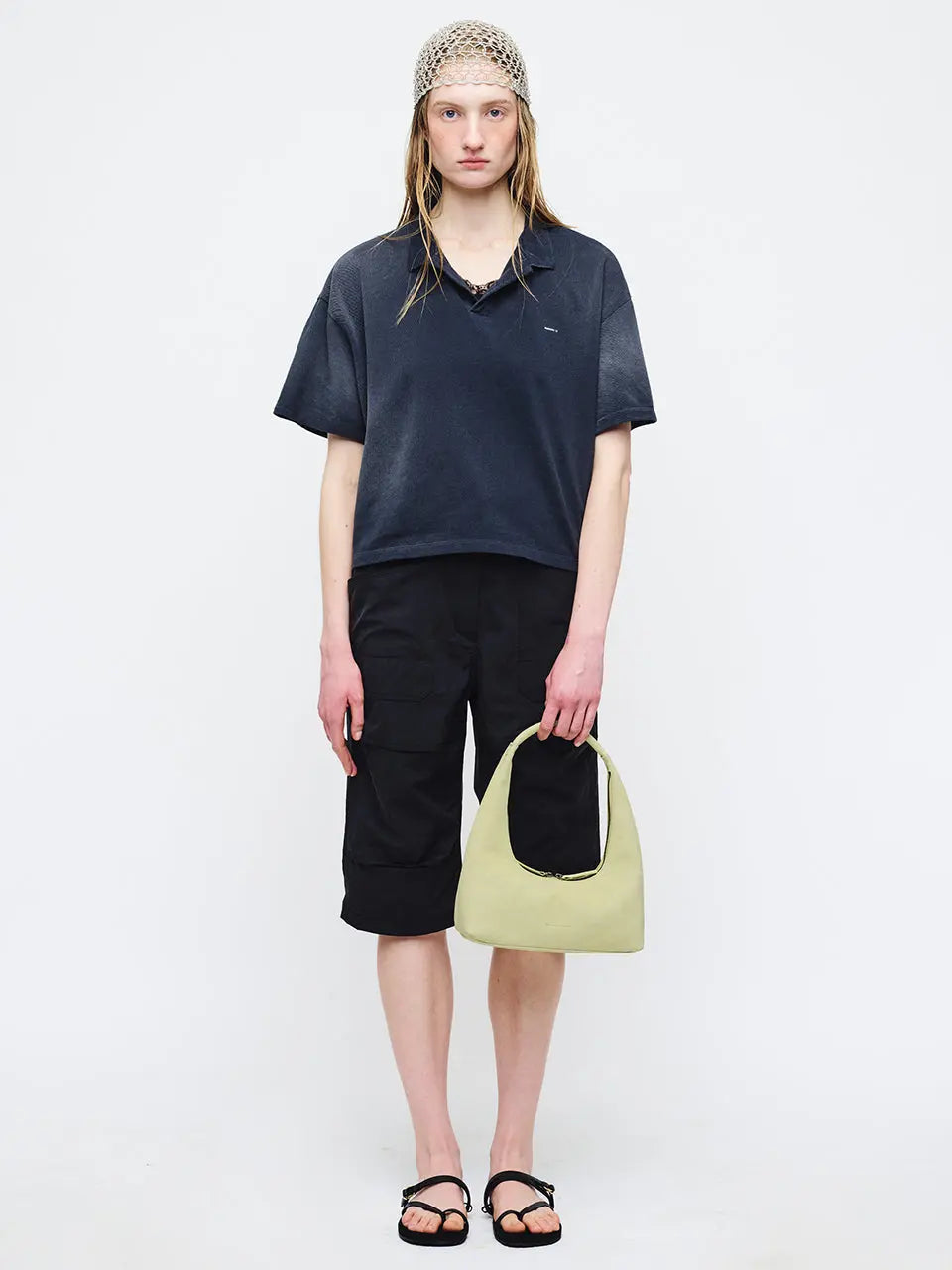 Marge Sherwood - Hobo Shoulder (Avocado Nubuck) product image 3 | TRAB K-Fashion Australia