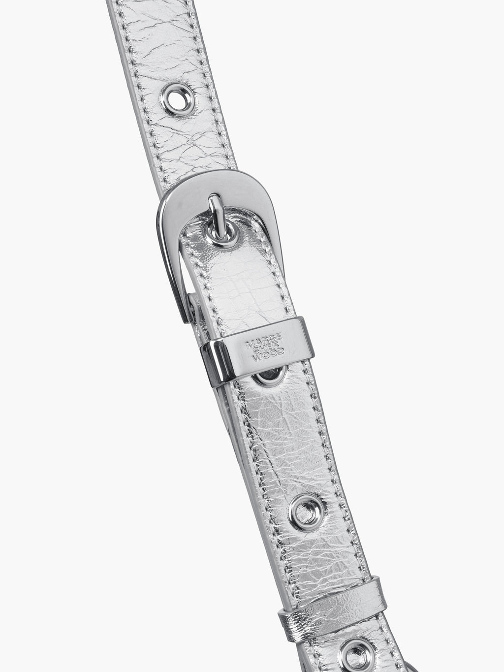 Marge Sherwood - Outpocket Hobo Mini (Silver Crinkle) product image 7 | TRAB K-Fashion Australia