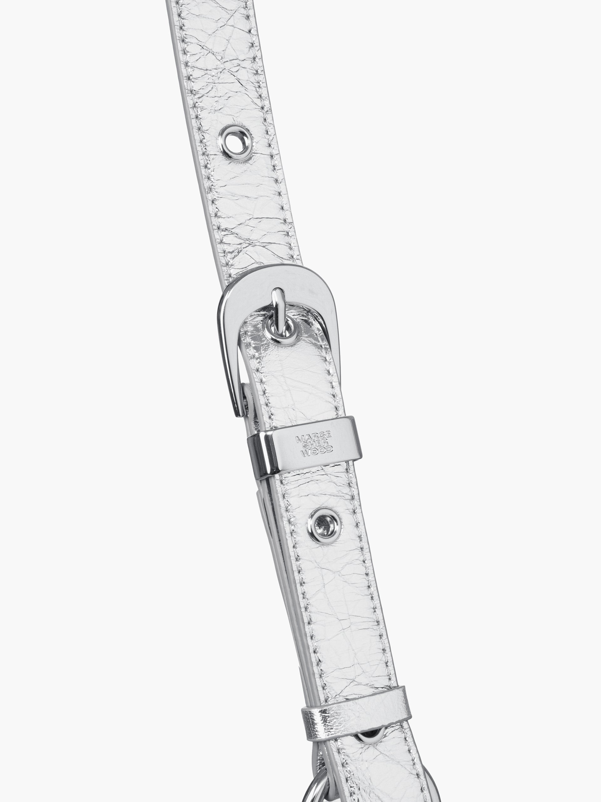 Marge Sherwood - Outpocket Hobo (Silver Crinkle) product image 7 | TRAB K-Fashion Australia