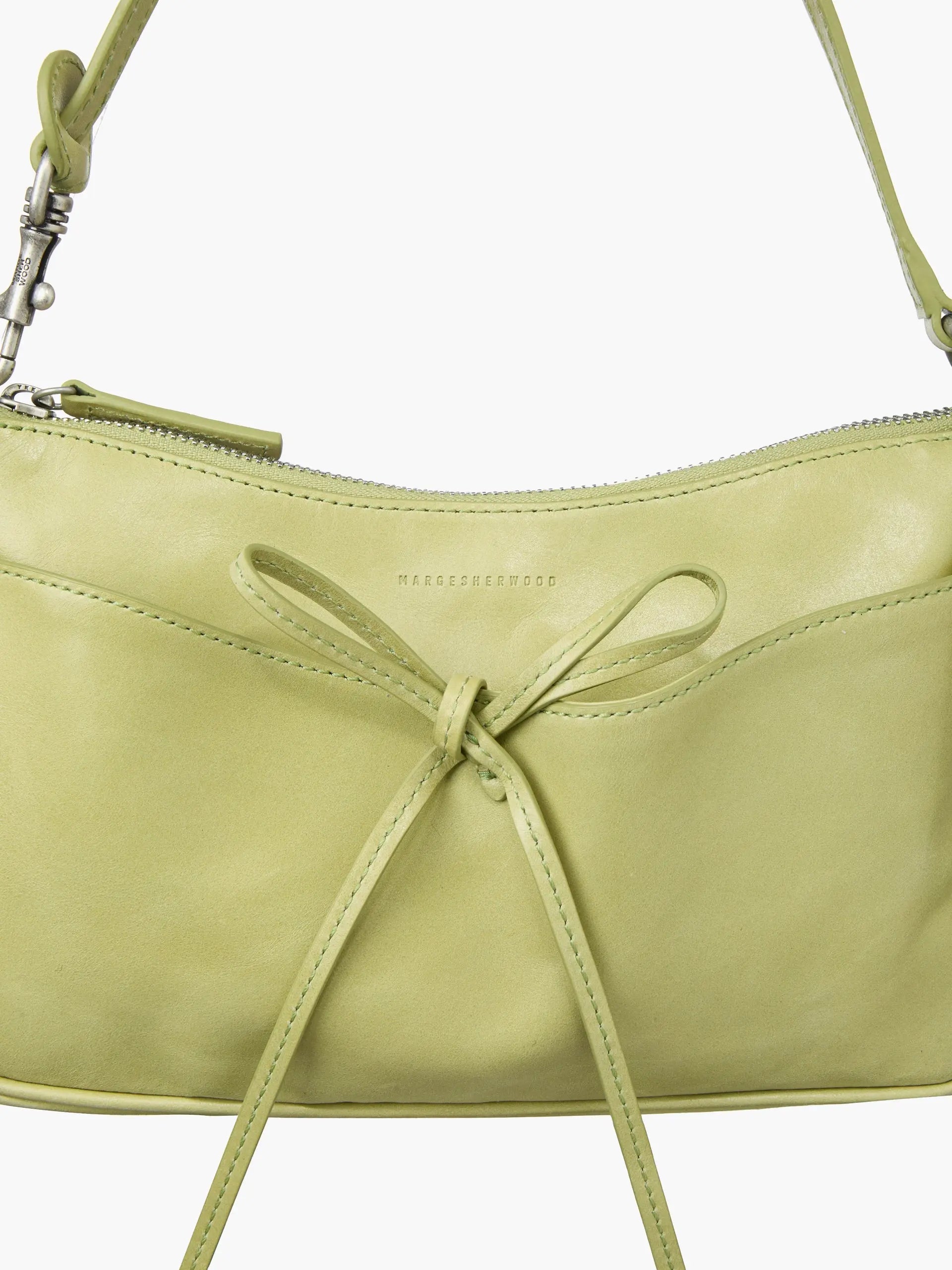 Marge Sherwood - Ribbon Pochette (Avocado Pull-Up) product image 6 | TRAB K-Fashion Australia