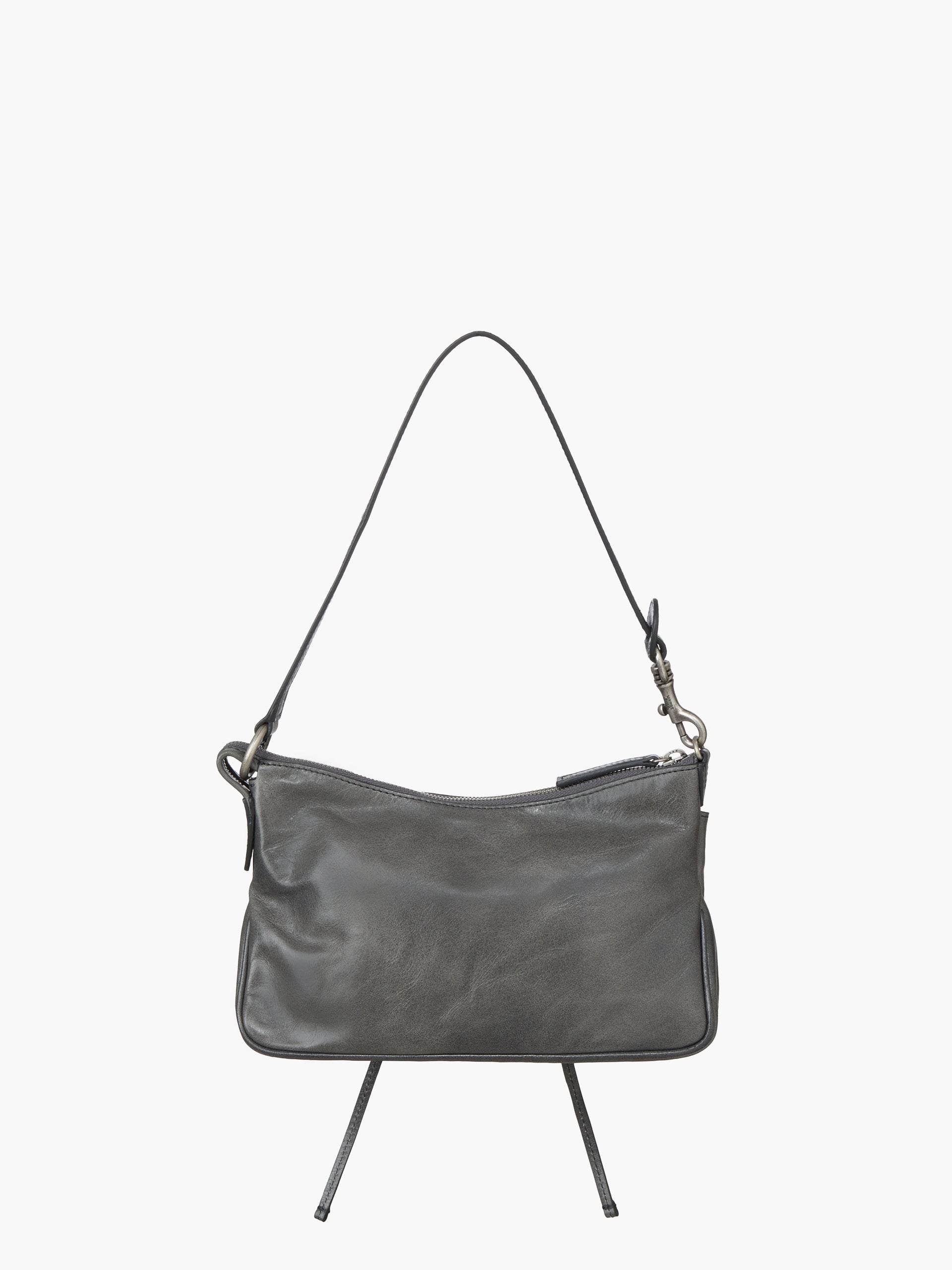 Marge Sherwood - Ribbon Pochette (Grey Semi Veg) product image 2 | TRAB K-Fashion Australia