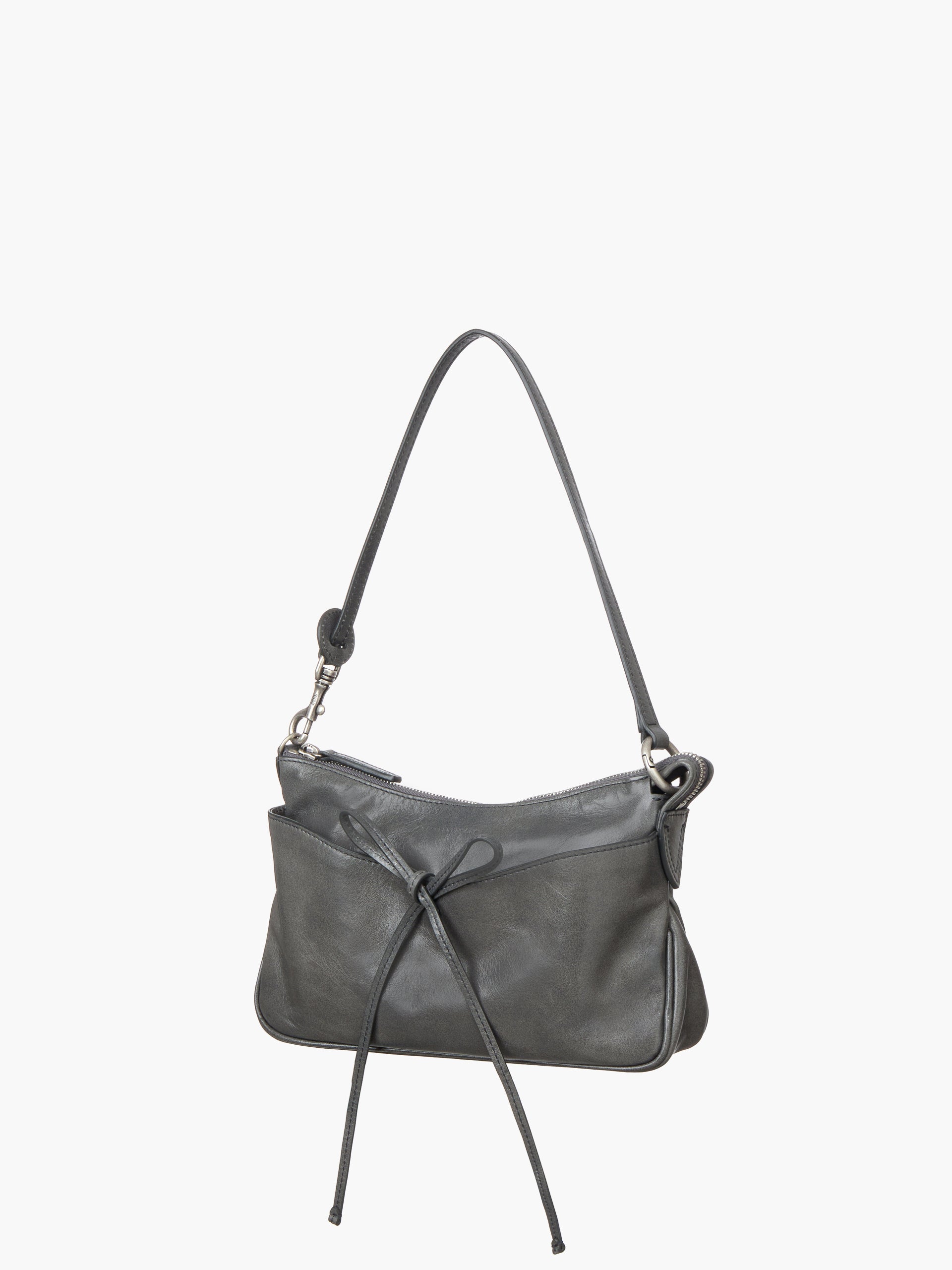 Marge Sherwood - Ribbon Pochette (Grey Semi Veg) product image 3 | TRAB K-Fashion Australia