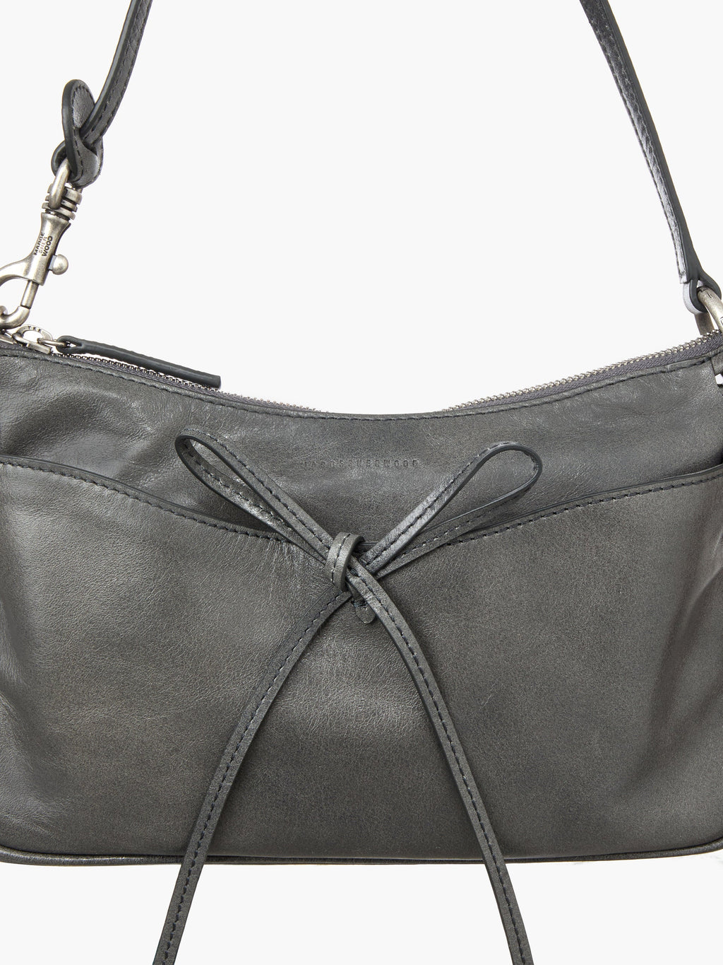 Marge Sherwood - Ribbon Pochette (Grey Semi Veg) product image 4 | TRAB K-Fashion Australia