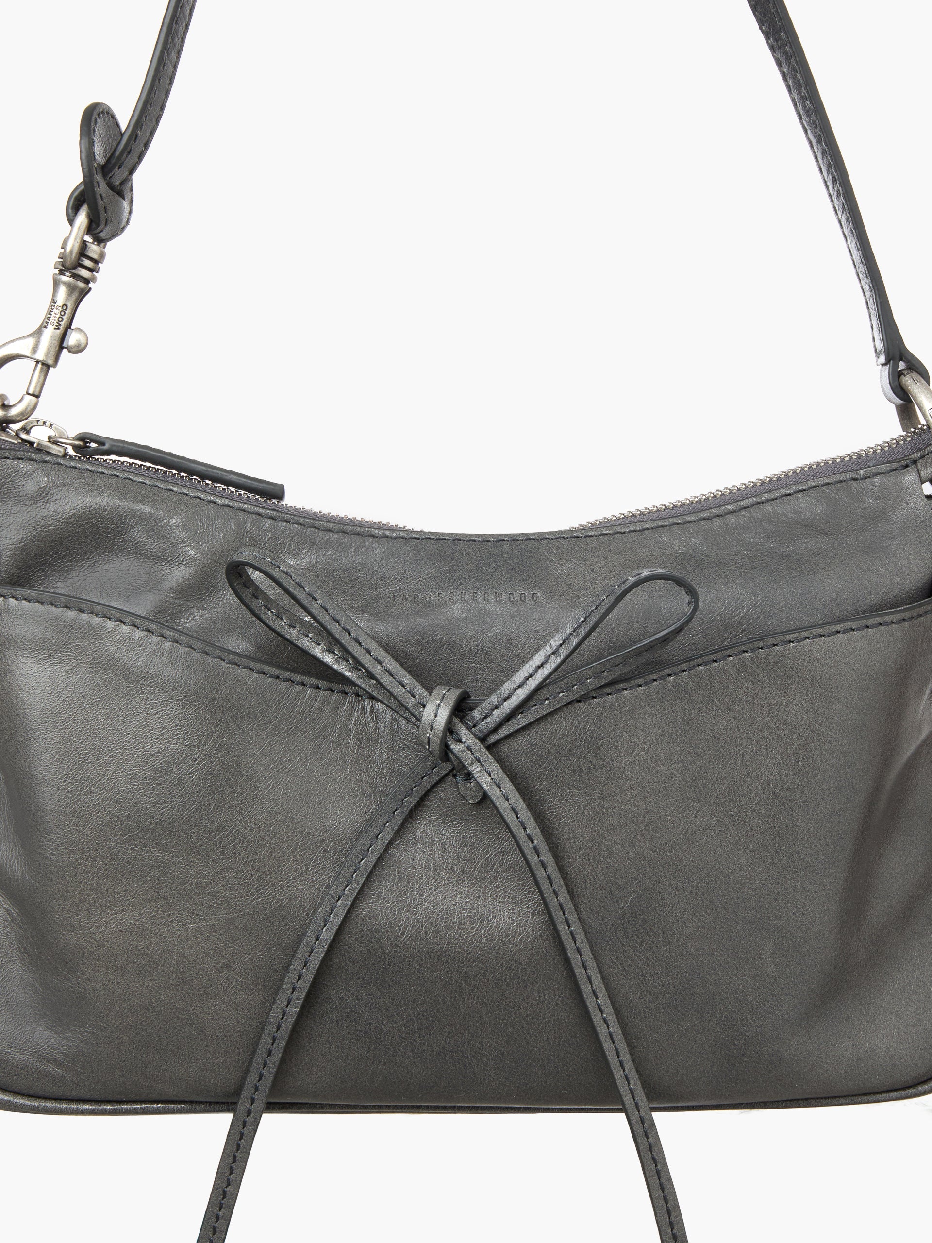 Marge Sherwood - Ribbon Pochette (Grey Semi Veg) product image 4 | TRAB K-Fashion Australia