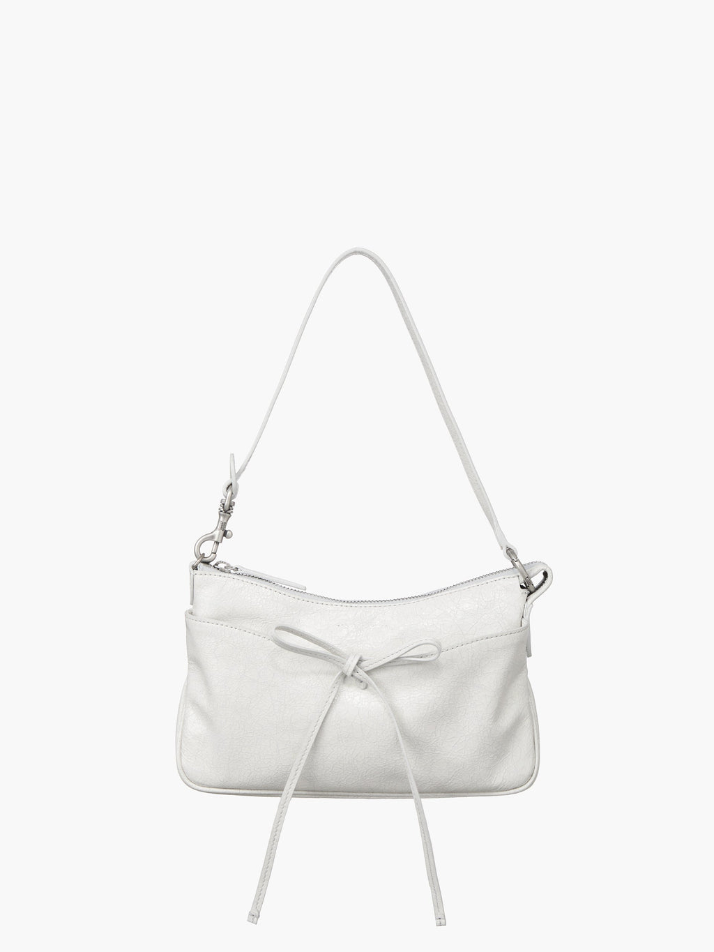 Marge Sherwood - Ribbon Pochette (Off White Cracked) product image 1 | TRAB K-Fashion Australia