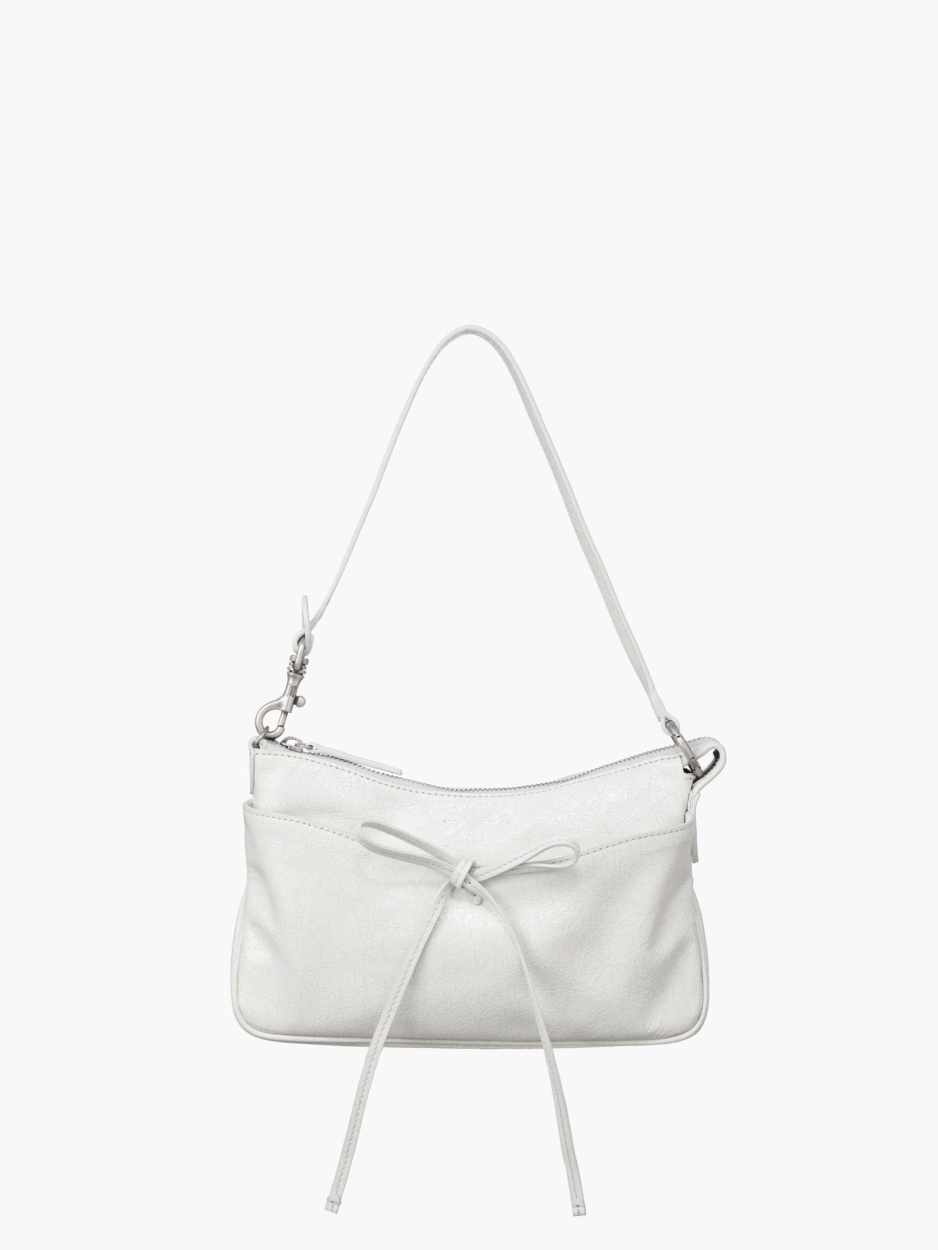 Marge Sherwood - Ribbon Pochette (Off White Cracked) product image 1 | TRAB K-Fashion Australia