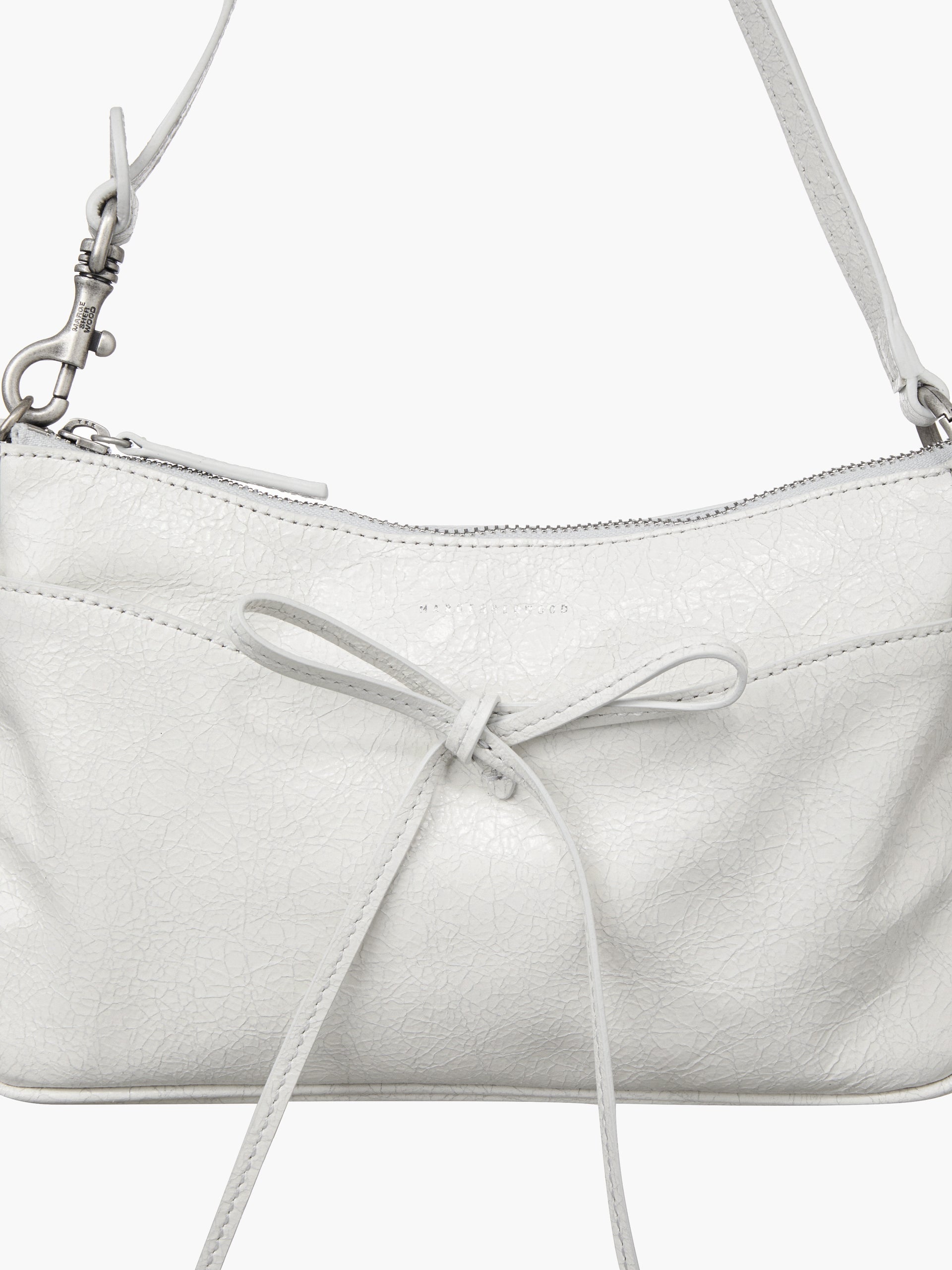 Marge Sherwood - Ribbon Pochette (Off White Cracked) product image 6 | TRAB K-Fashion Australia