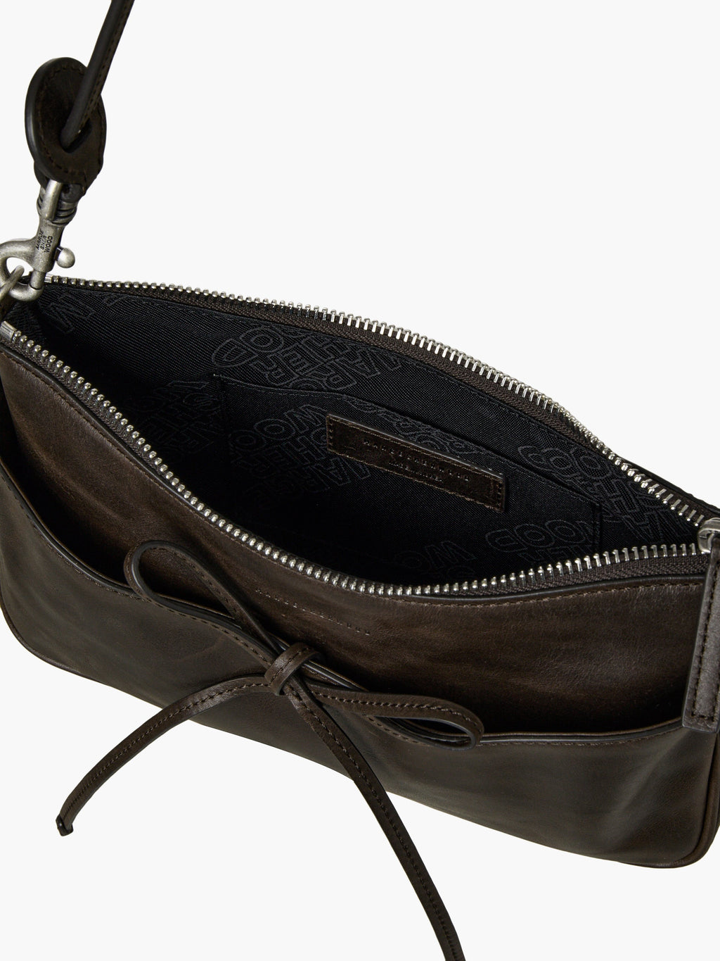 Marge Sherwood - Ribbon Pochette (Sepia Pull-Up) product image 9 | TRAB K-Fashion Australia