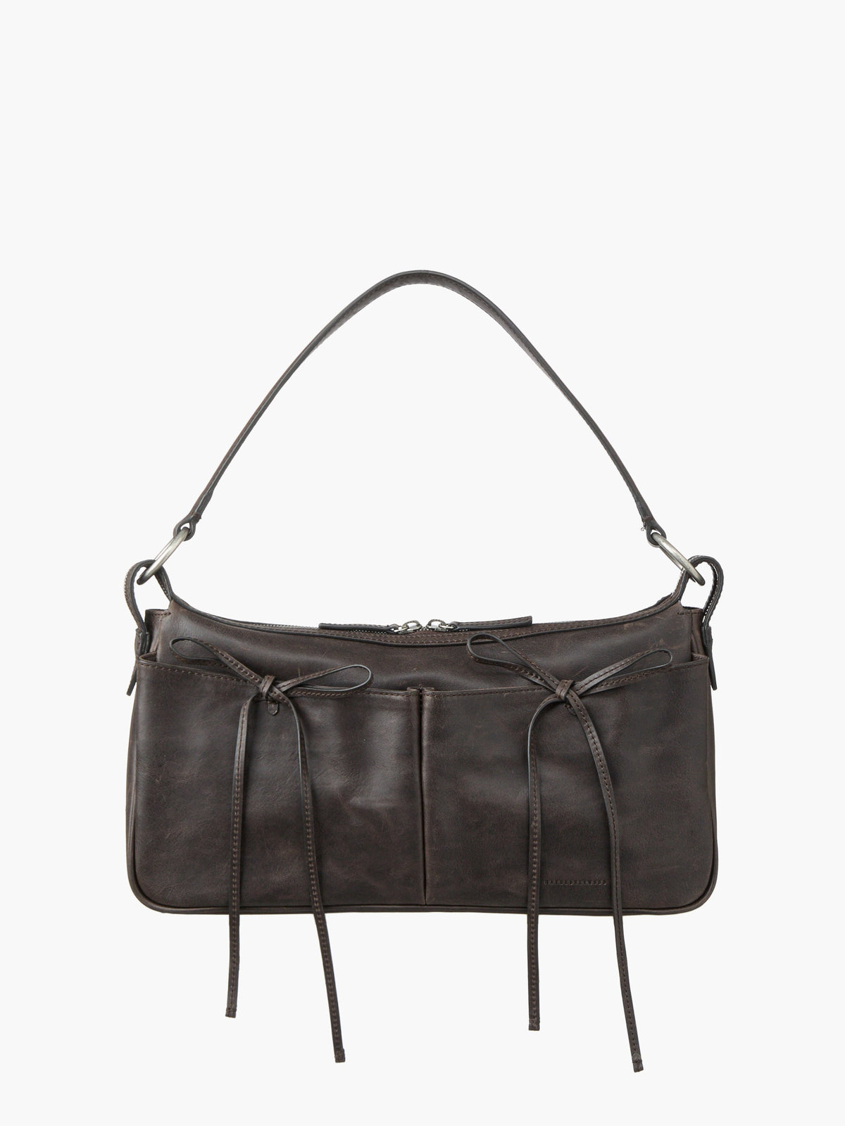 Marge Sherwood - Ribbon Pochette Large (Sepia Pull-Up) product image 4 | TRAB K-Fashion Australia