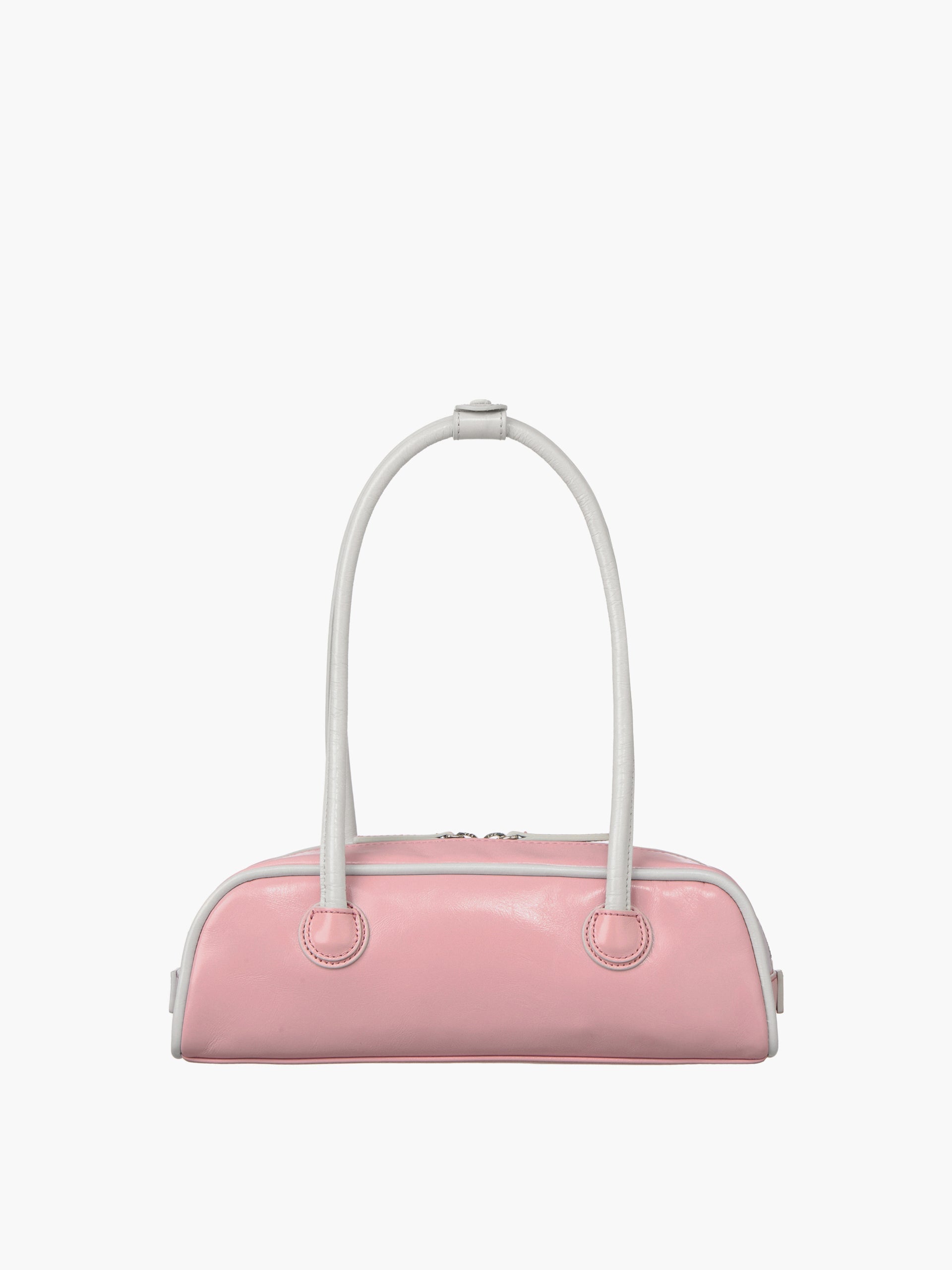 Marge Sherwood - Soft Boston Ew Mini Piping (Baby Pink+Light Grey Crinkle) product image 4 | TRAB K-Fashion Australia
