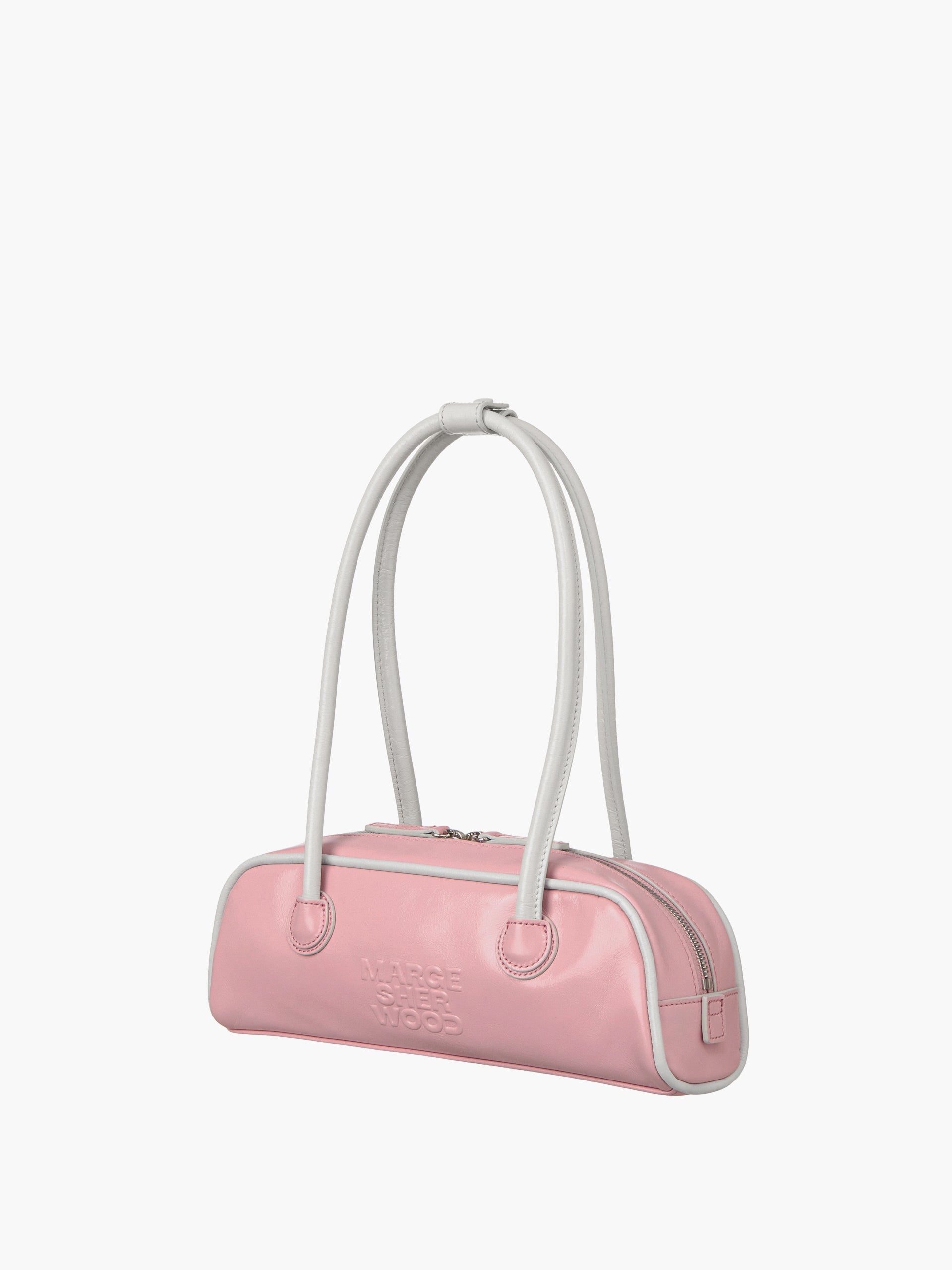 Marge Sherwood - Soft Boston Ew Mini Piping (Baby Pink+Light Grey Crinkle) product image 5 | TRAB K-Fashion Australia