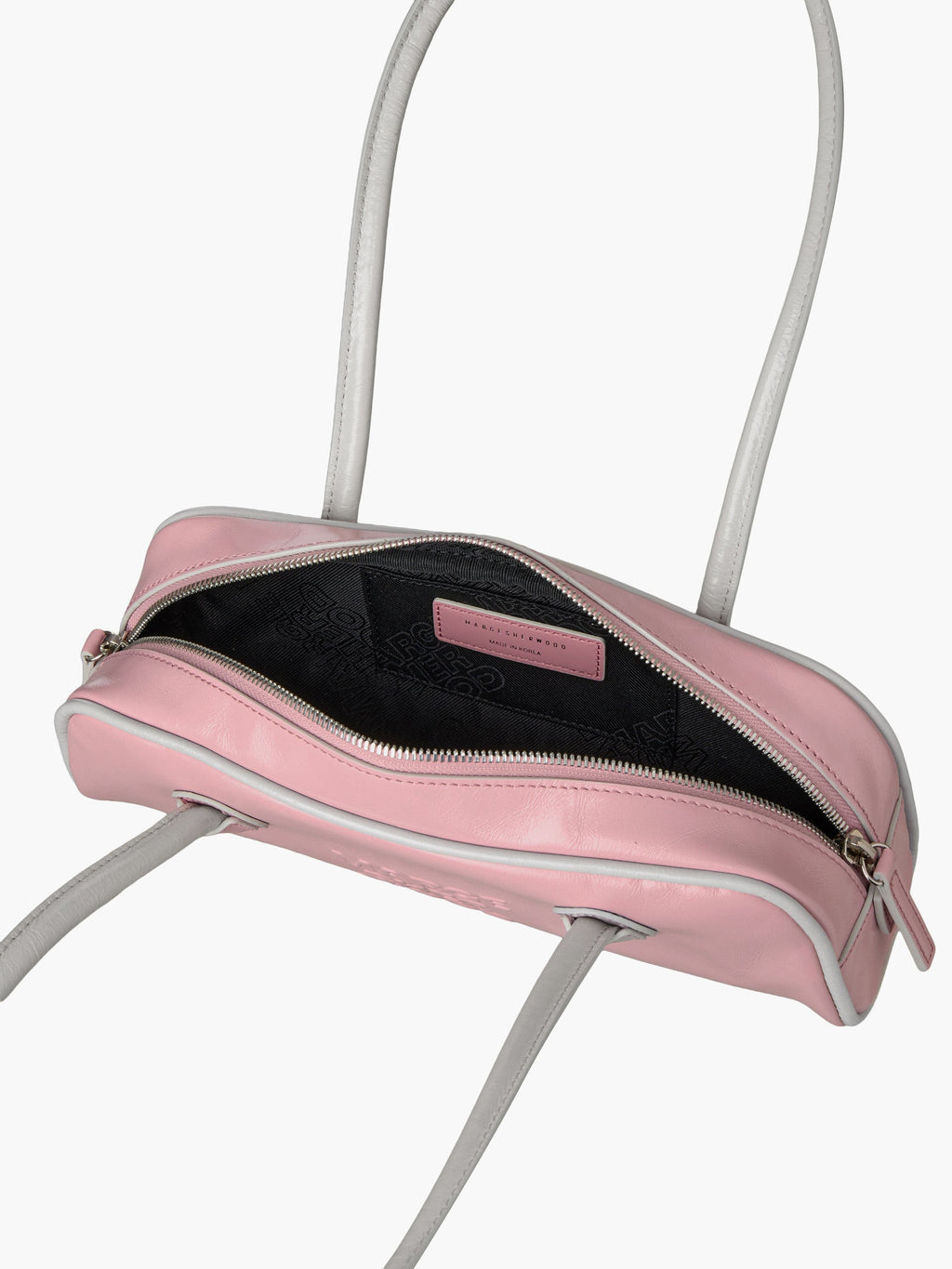 Marge Sherwood - Soft Boston Ew Mini Piping (Baby Pink+Light Grey Crinkle) product image 6 | TRAB K-Fashion Australia