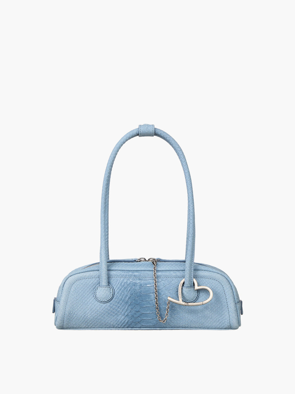 Marge Sherwood - Soft Boston Ew Mini (Blue Python Effect Suede) product image 1 | TRAB K-Fashion Australia