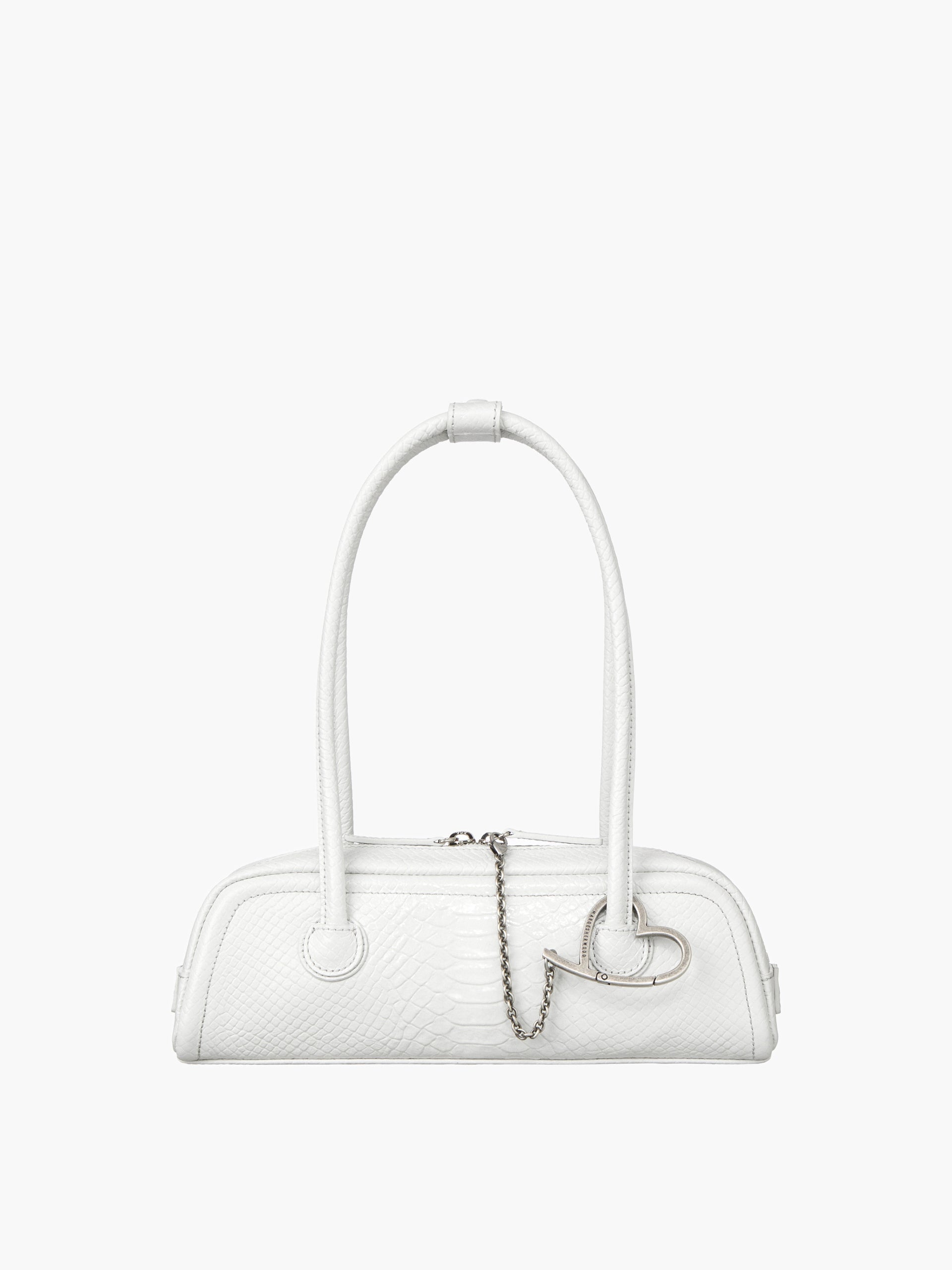 Marge Sherwood - Soft Boston Ew Mini (Off White Python Effect) product image 1 | TRAB K-Fashion Australia
