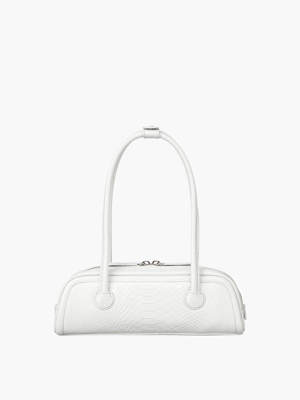 Marge Sherwood - Soft Boston Ew Mini (Off White Python Effect) product image 4 | TRAB K-Fashion Australia
