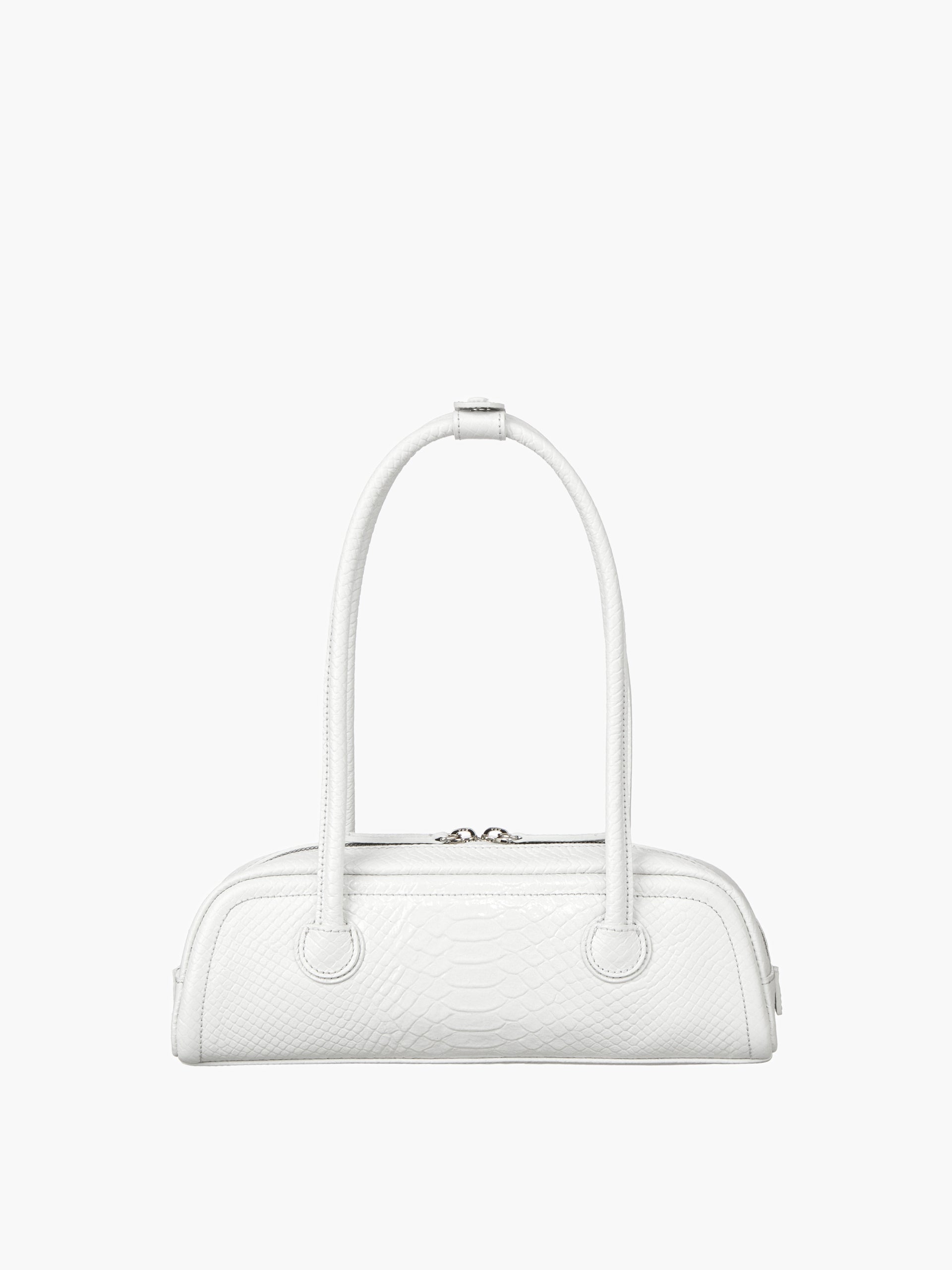 Marge Sherwood - Soft Boston Ew Mini (Off White Python Effect) product image 4 | TRAB K-Fashion Australia