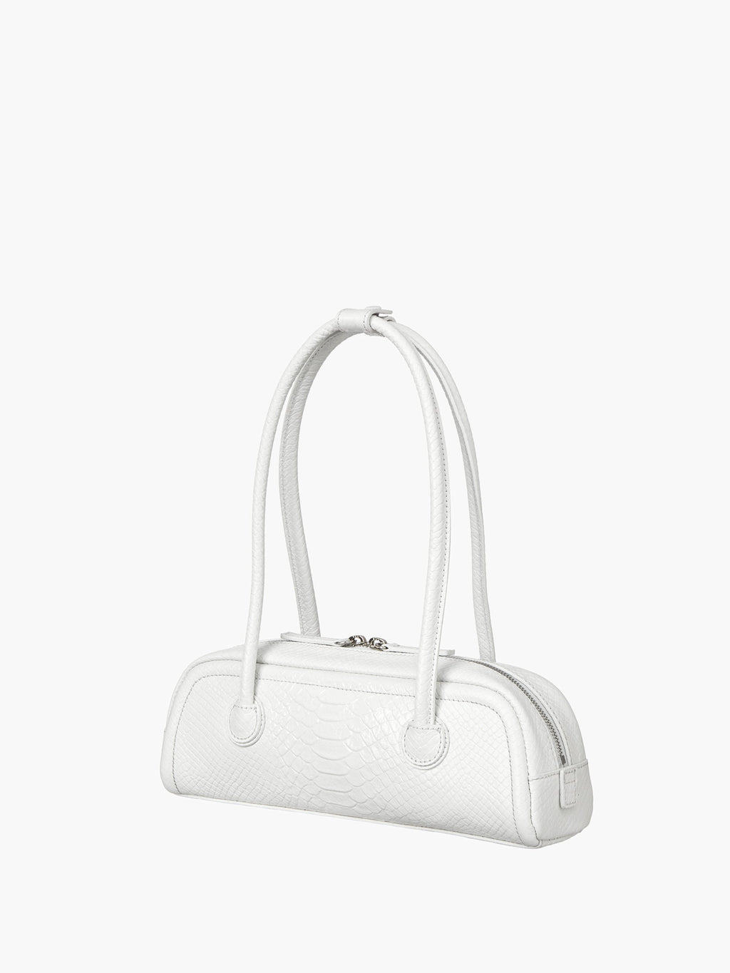 Marge Sherwood - Soft Boston Ew Mini (Off White Python Effect) product image 5 | TRAB K-Fashion Australia