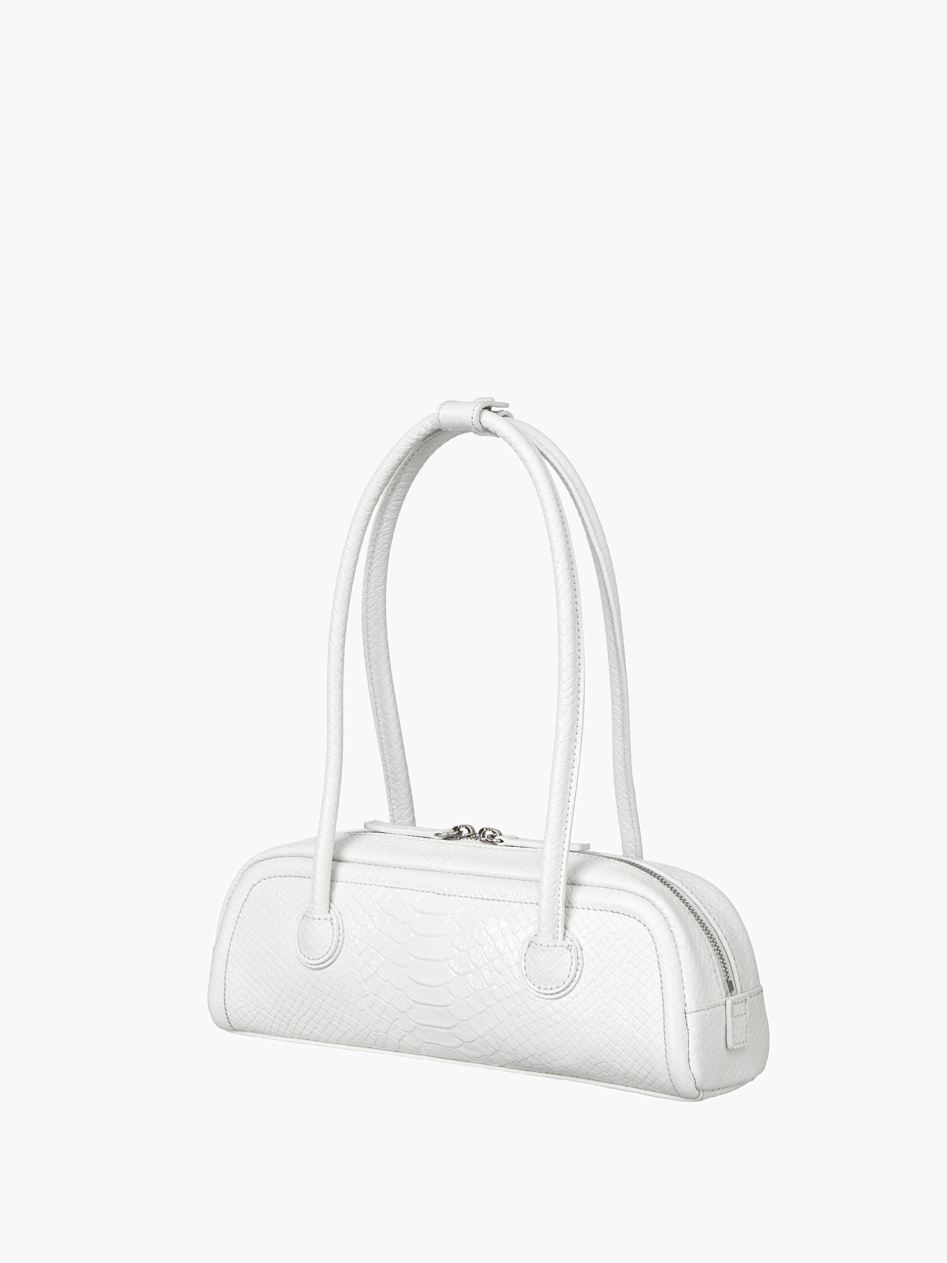 Marge Sherwood - Soft Boston Ew Mini (Off White Python Effect) product image 5 | TRAB K-Fashion Australia
