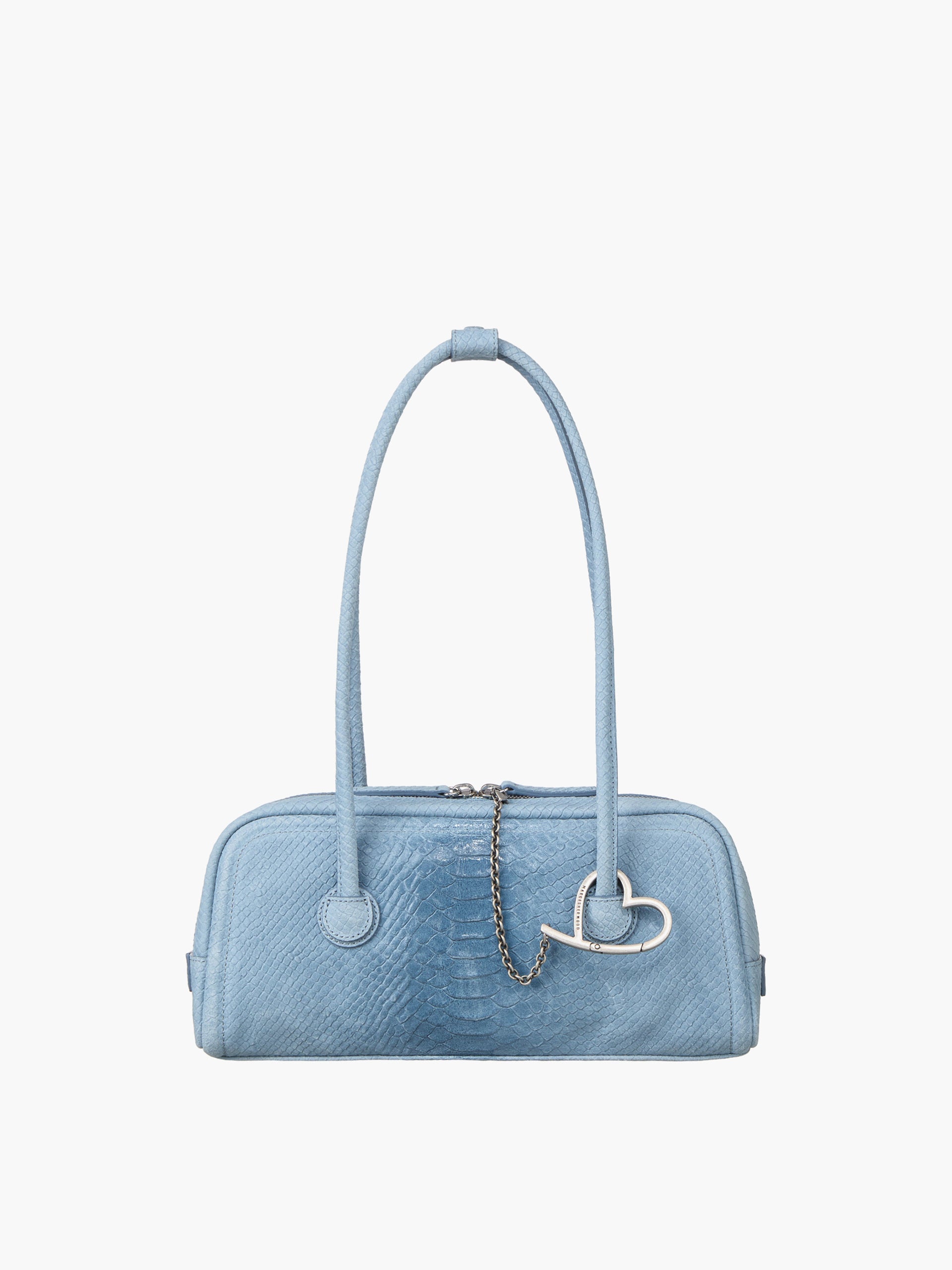 Marge Sherwood - Soft Boston Ew (Blue Python Effect Suede) product image 1 | TRAB K-Fashion Australia