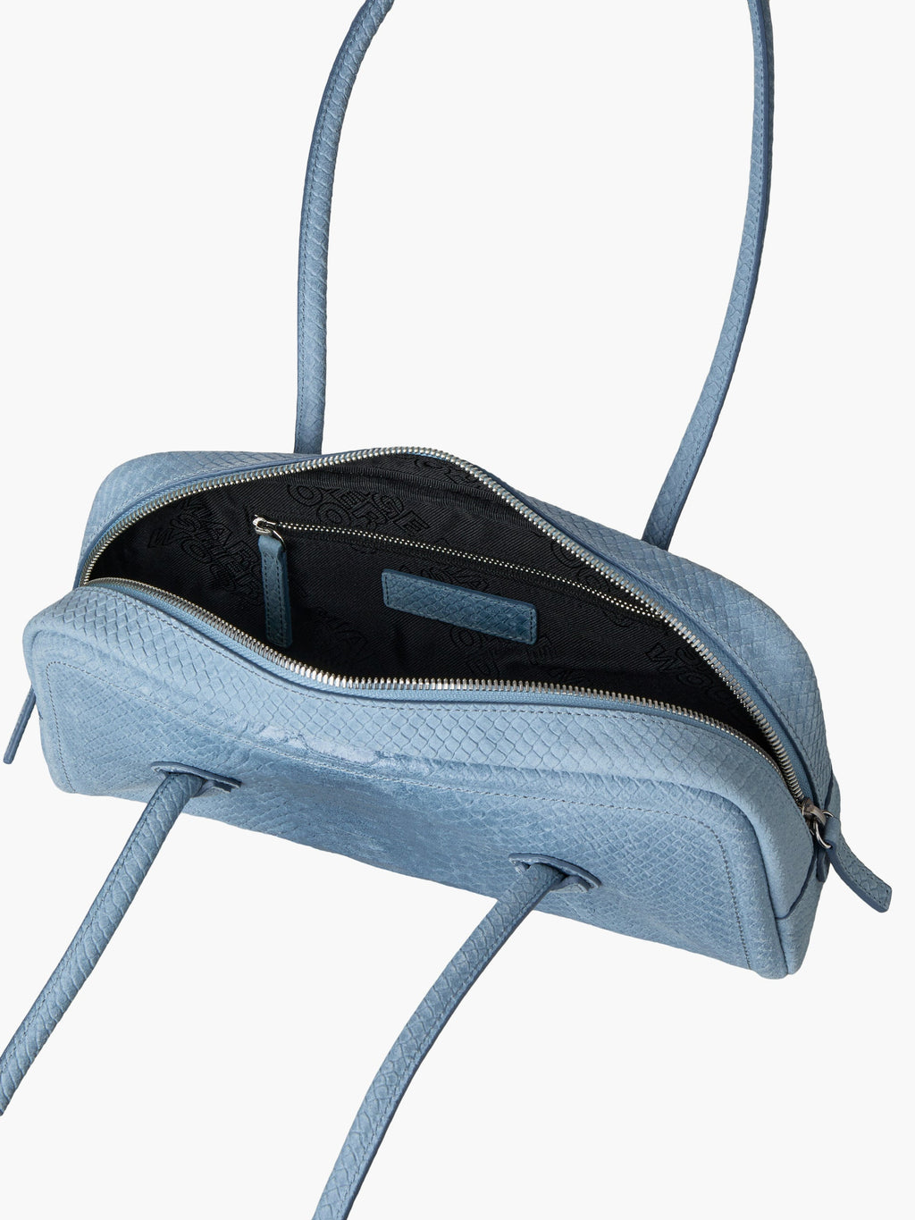 Marge Sherwood - Soft Boston Ew (Blue Python Effect Suede) product image 6 | TRAB K-Fashion Australia