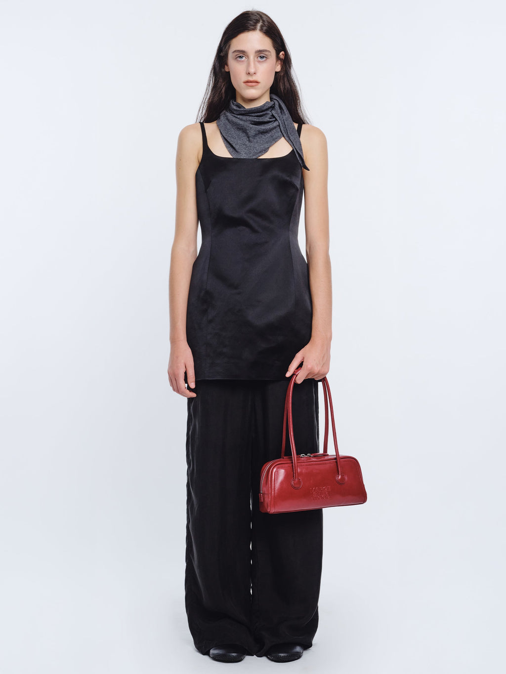 Marge Sherwood - Soft Boston Ew (Wine Glossy Plain) product image 3 | TRAB K-Fashion Australia
