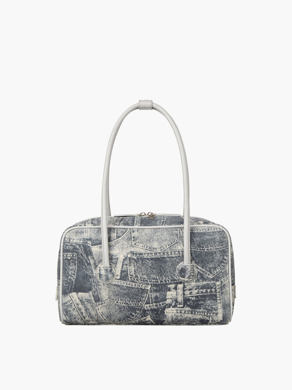 Marge Sherwood - Soft Boston Piping (Light Grey Printed Suede+Crinkle) product image 1 | TRAB K-Fashion Australia