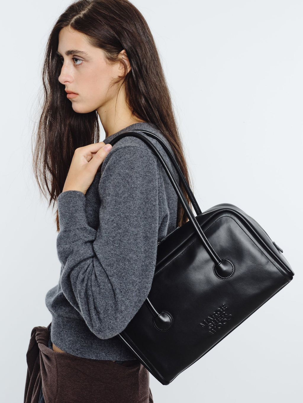 Marge Sherwood - Soft Boston (Mono Black Plain) product image 2 | TRAB K-Fashion Australia