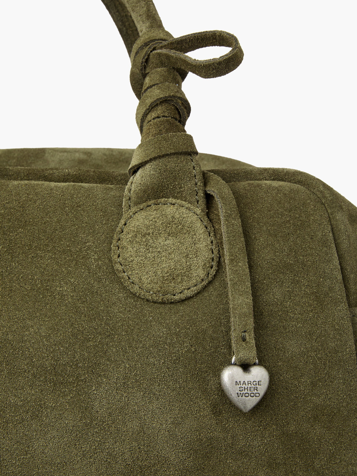 Marge Sherwood - Soft Bowling (Dark Olive Suede) product image 5 | TRAB K-Fashion Australia