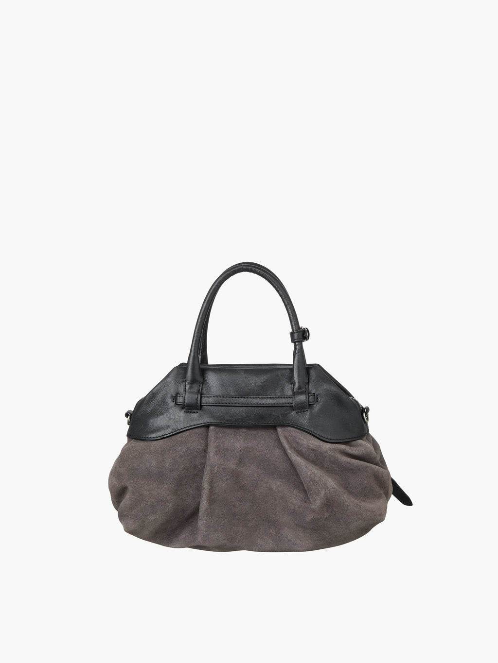 Marge Sherwood - Soft Grandma Layered Mini Bag (Grey Suede) product image 5 | TRAB K-Fashion Australia